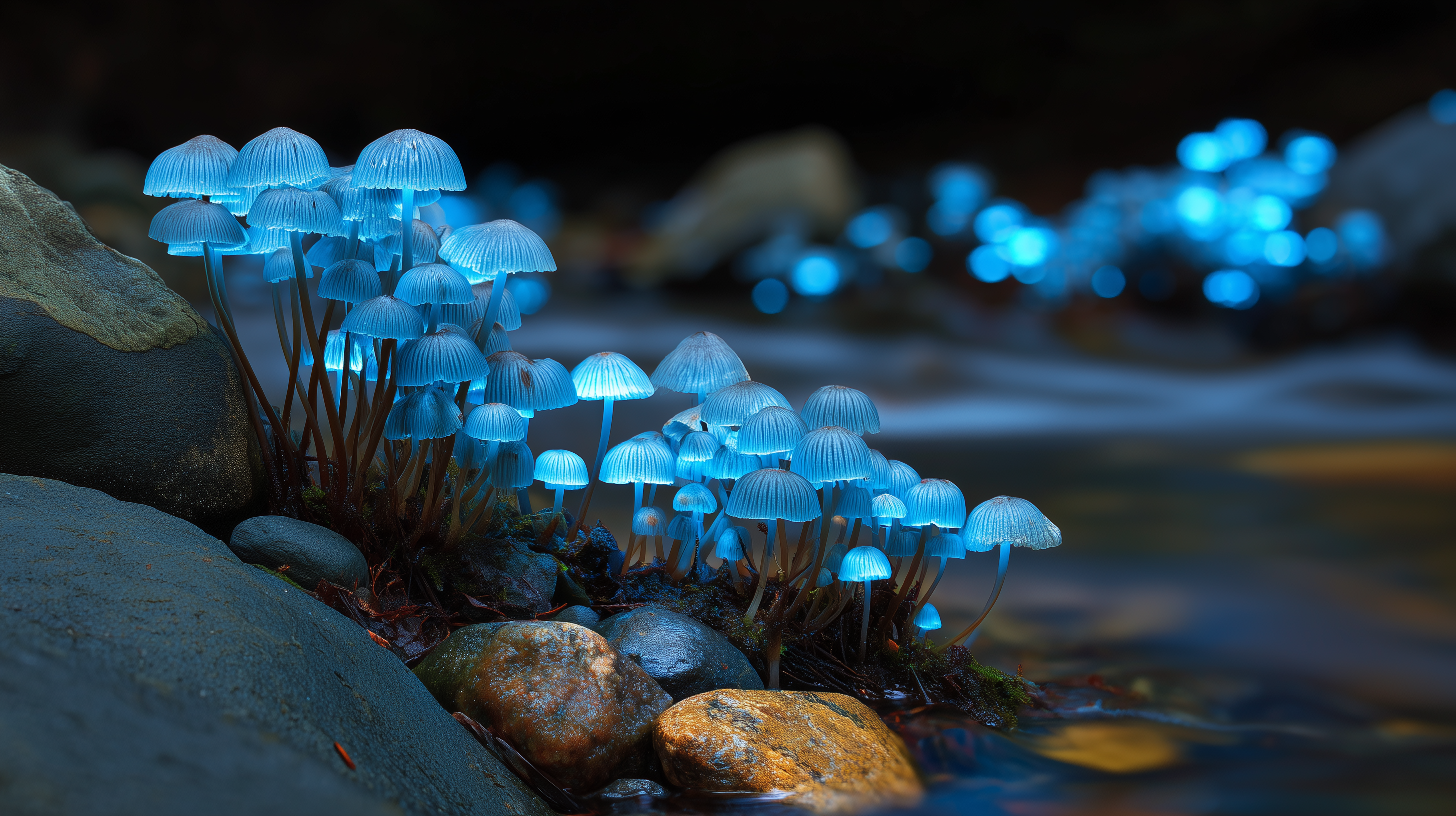 fond d'écran Champignon windows 11 gratuit téléchargement gratuit