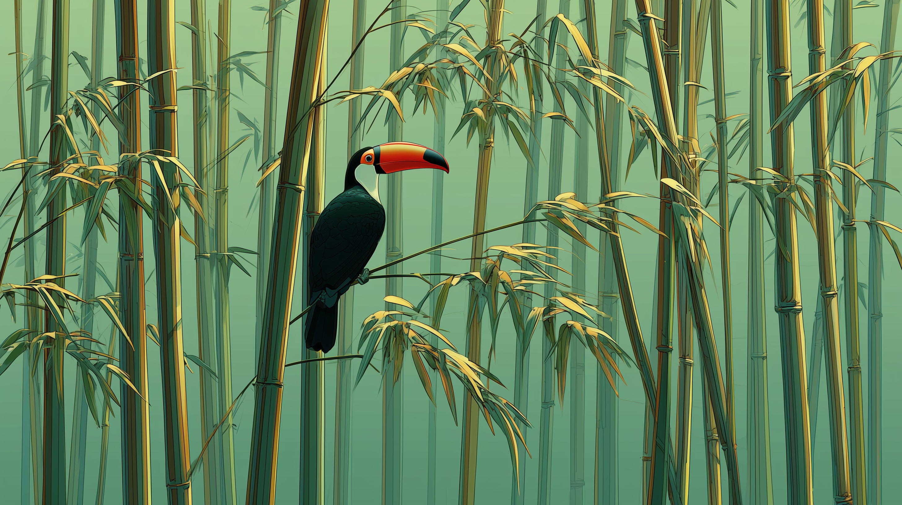 fond d'écran Toucan gratuit pour pc téléchargement sans filigrane