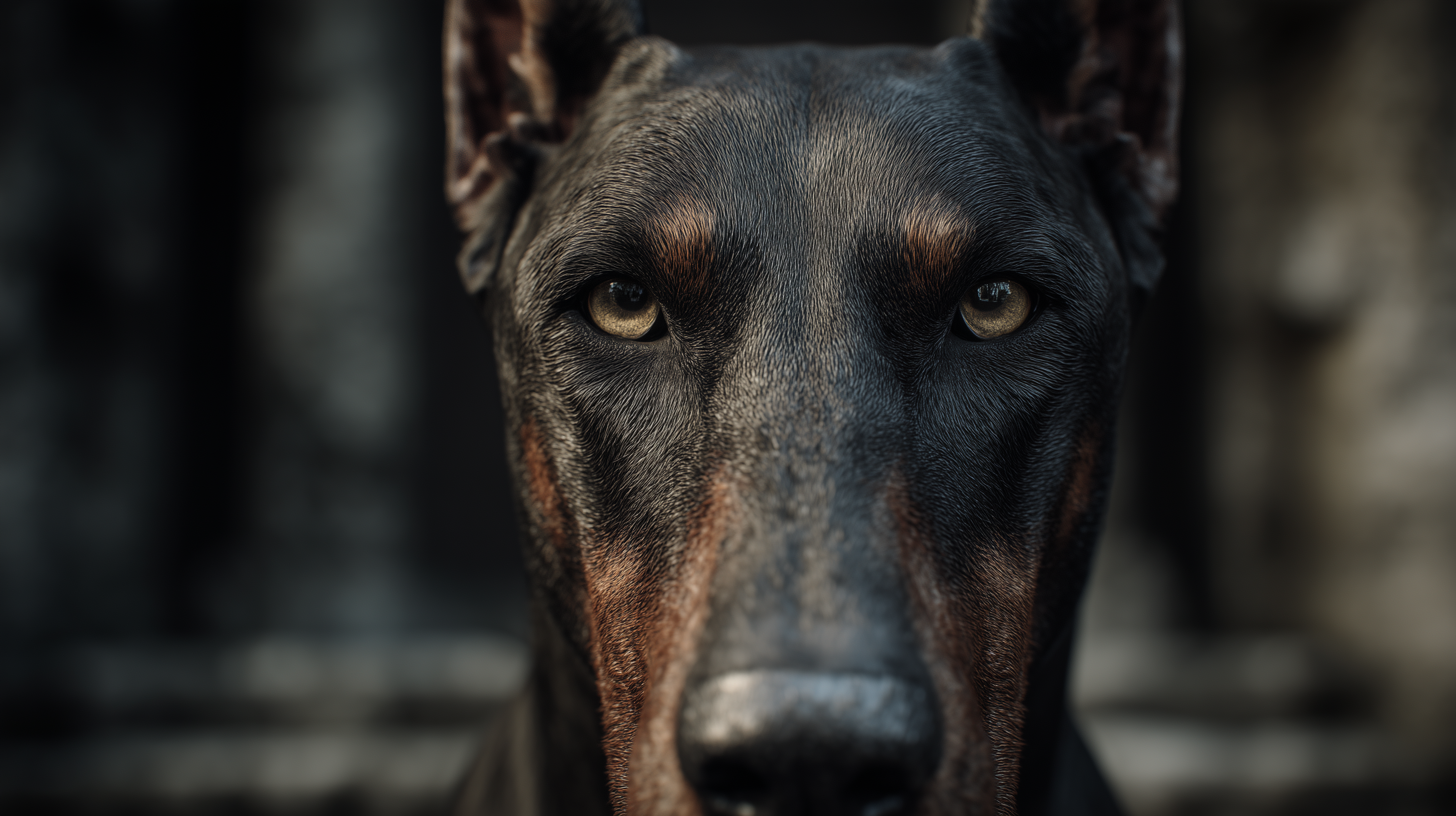 fond d'écran Doberman Huawei téléchargement gratuit