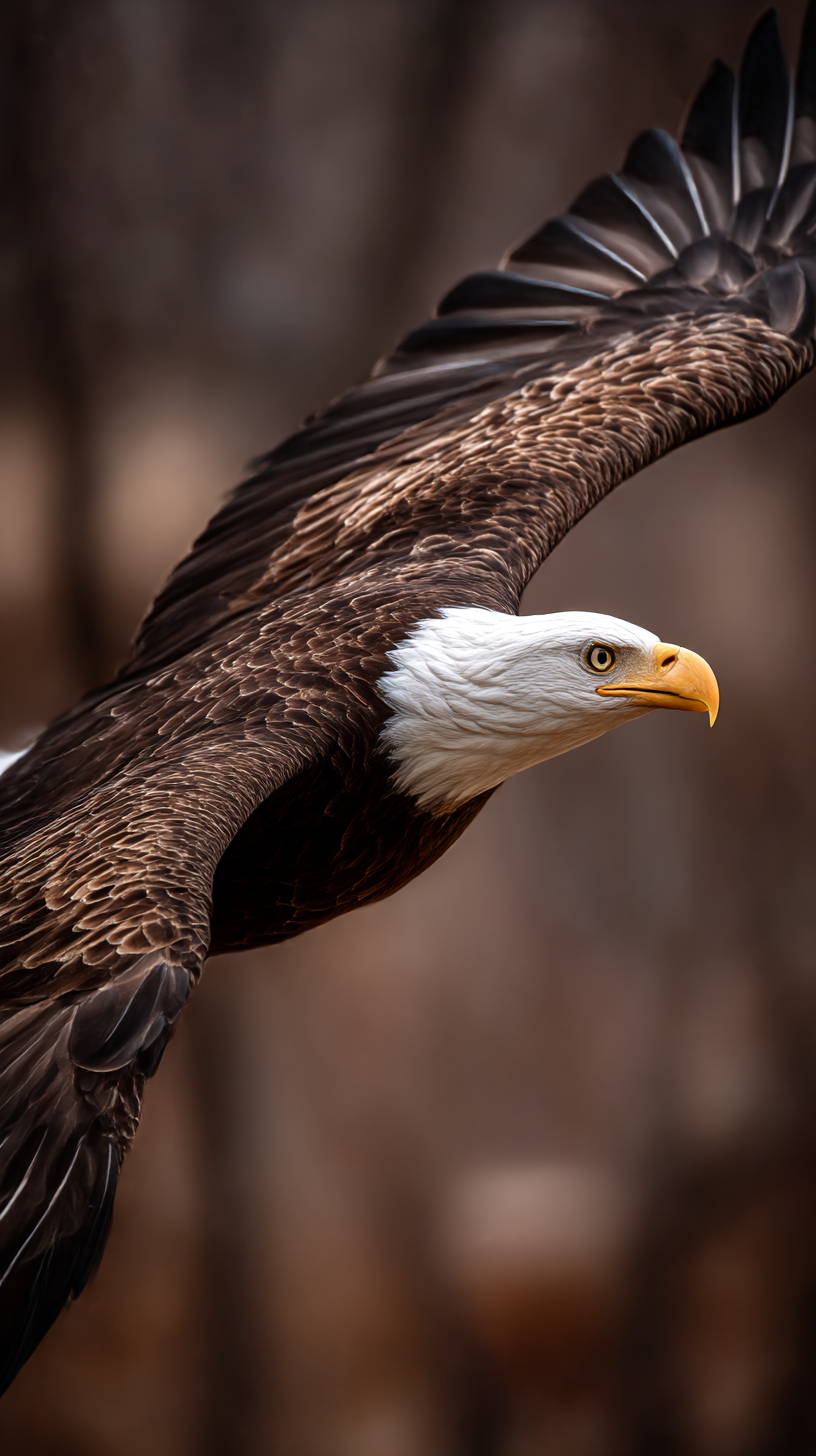 fond d'écran Pygargue à tête blanche iphone 14 pro max gratuit
