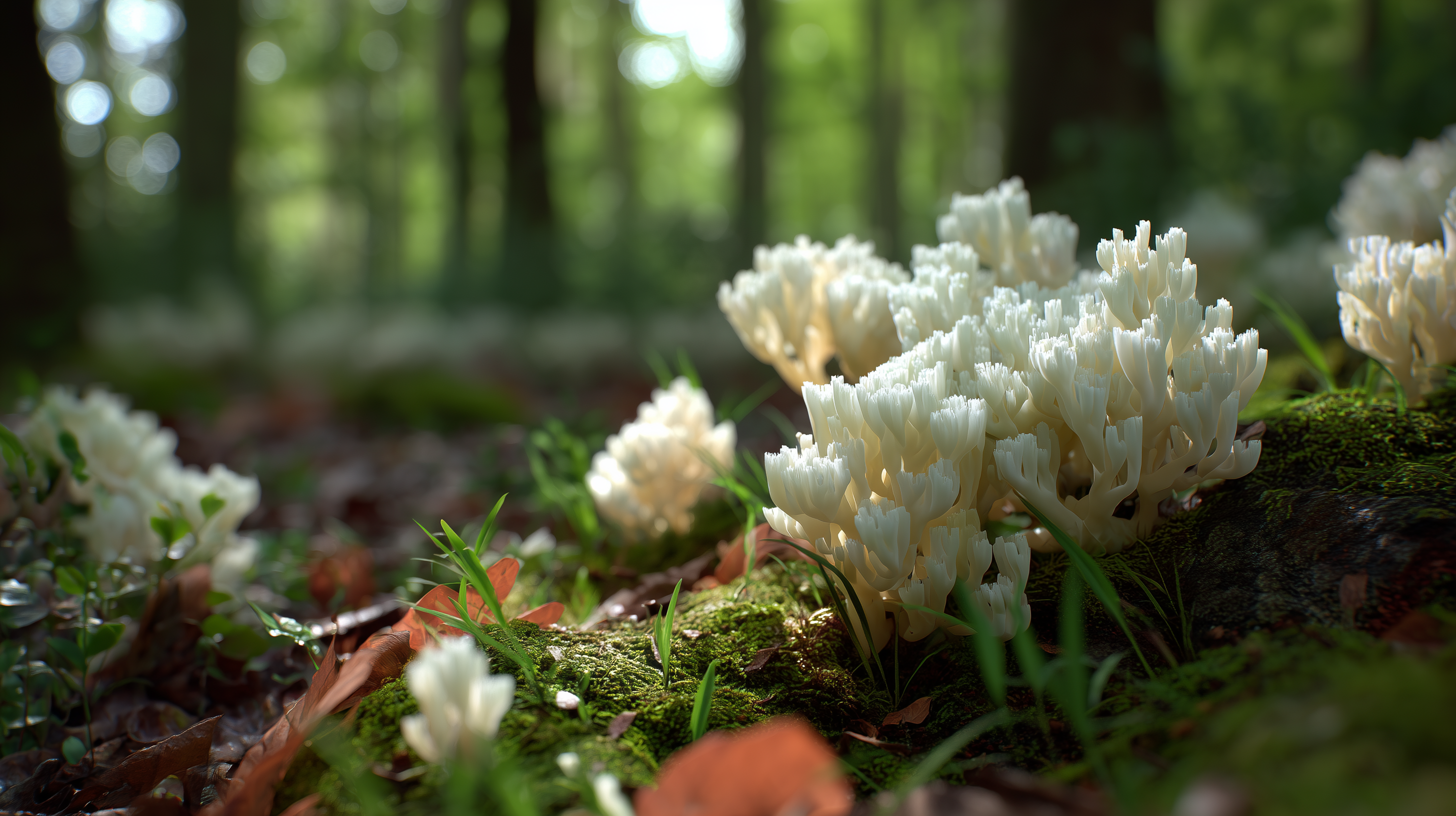 fond d'écran Champignon 4k 2560x1440 téléchargement gratuit