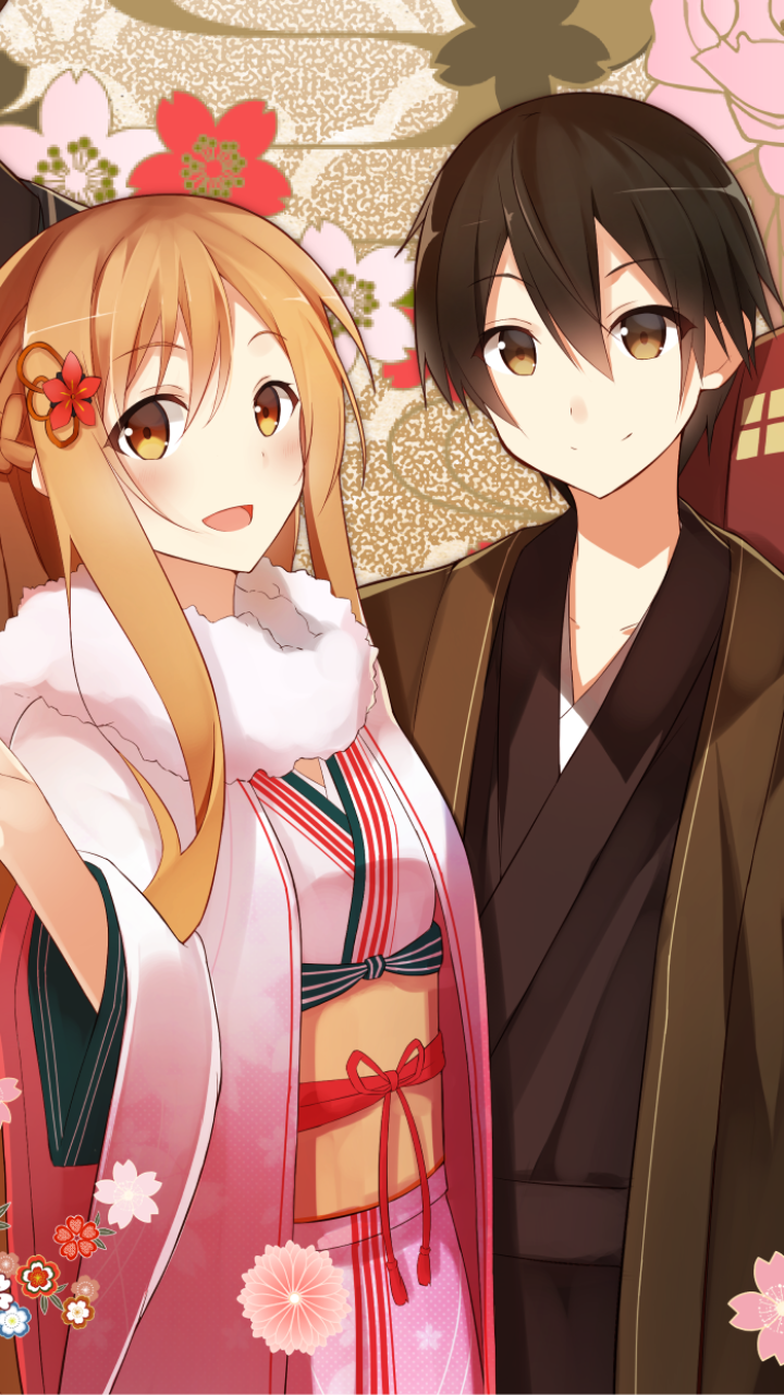 fond d'écran Sword Art Online 4k iphone gratuit