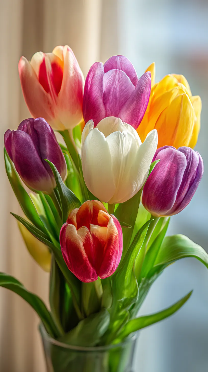 fond d'écran Tulipe updated iphone gratuit