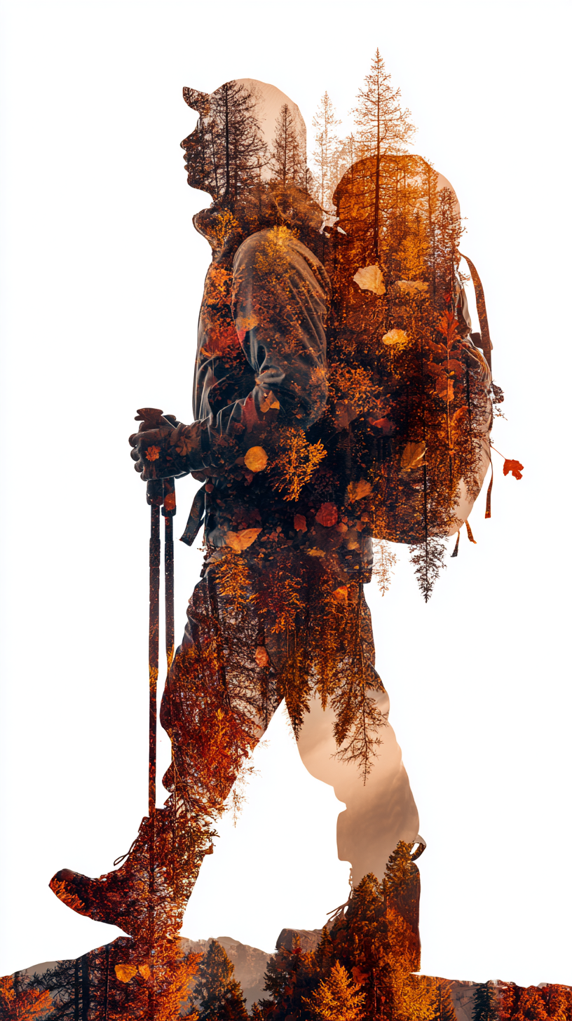 fond d'écran Double exposition téléphone Nokia télécharger gratuit