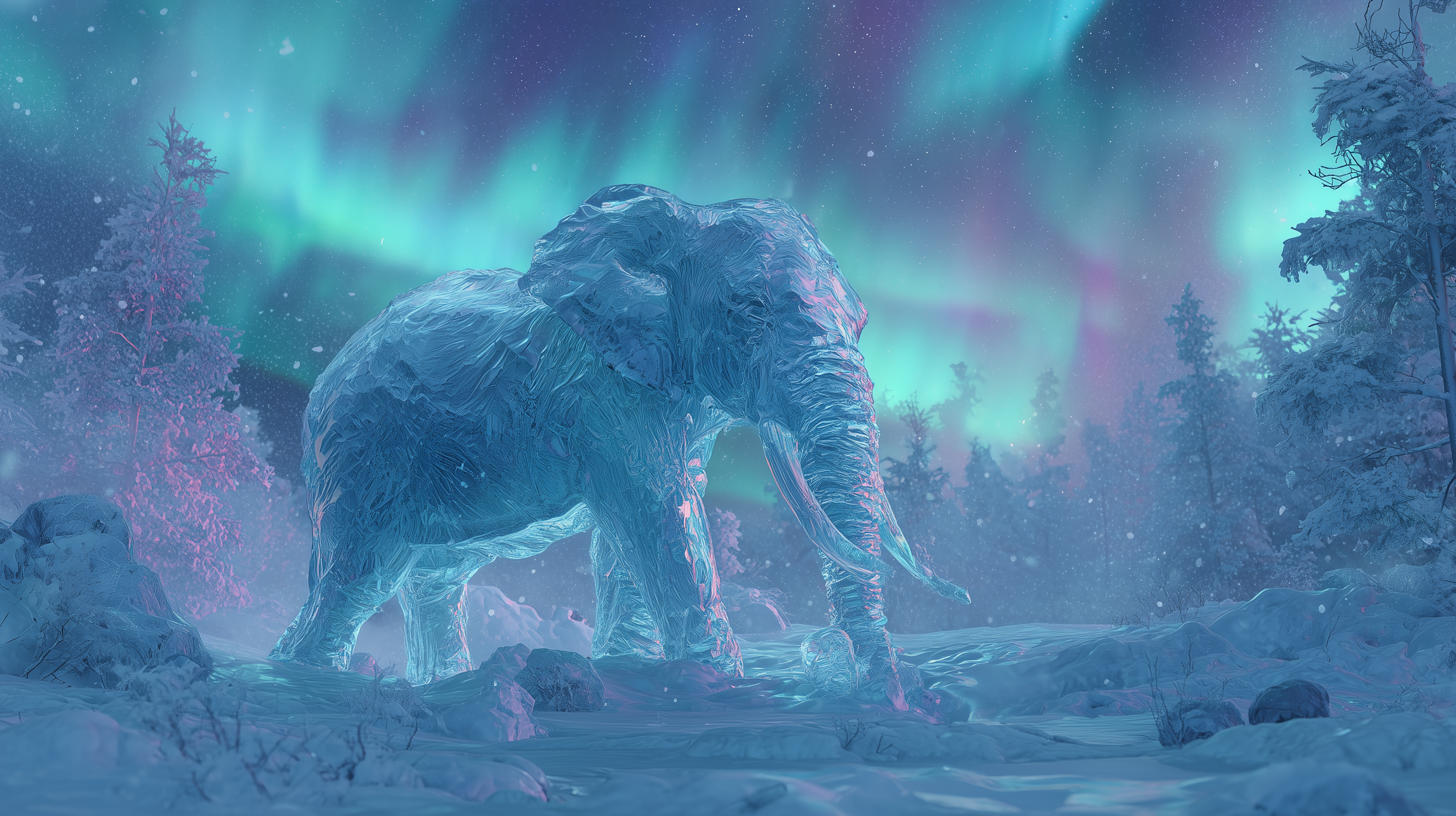 fond d'écran Éléphant 5k téléchargement gratuit