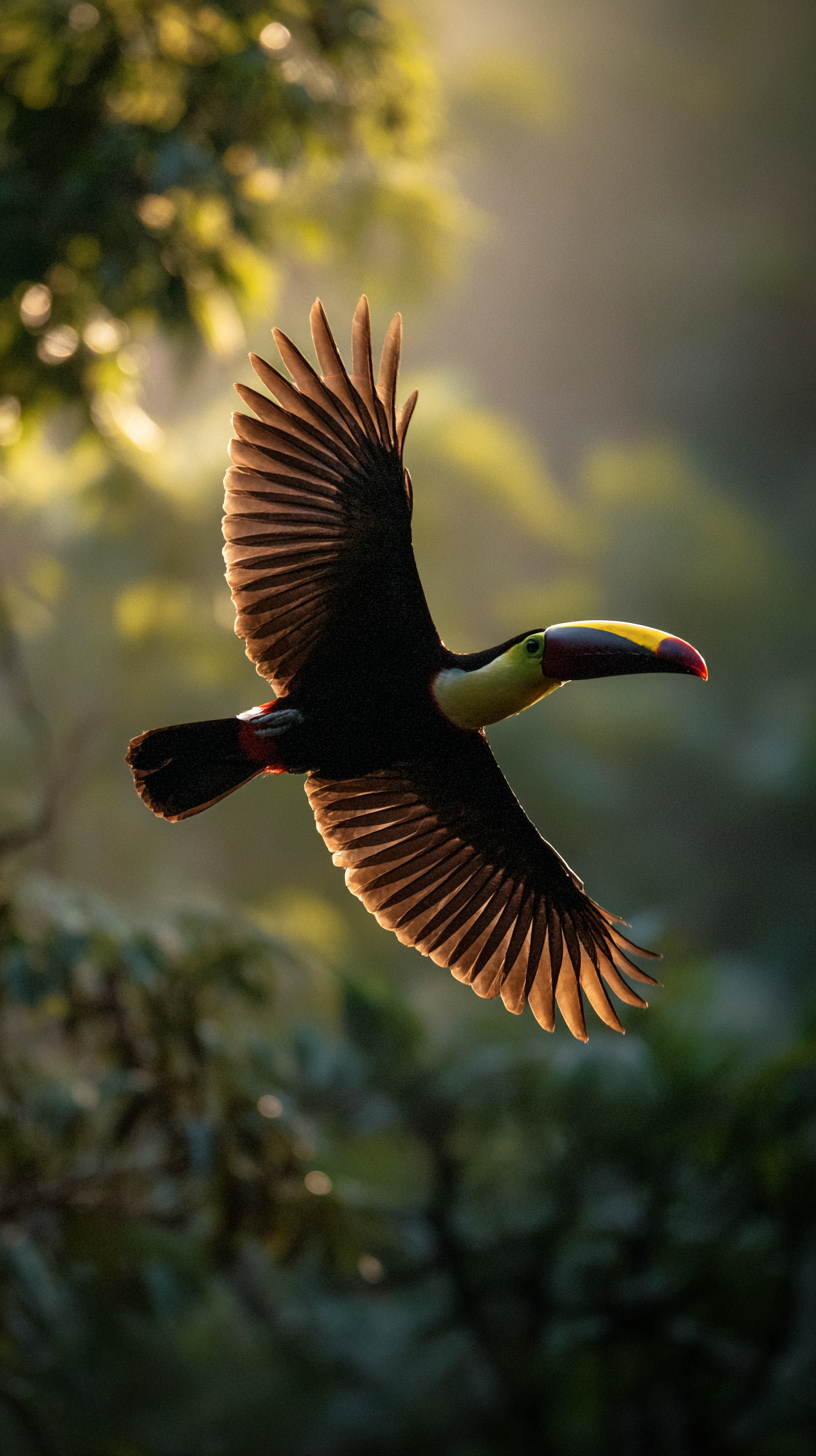 fond d'écran Toucan téléphone 4k gratuit