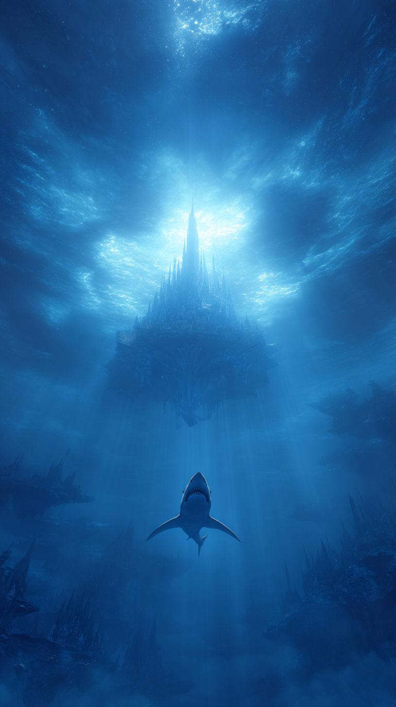 fond d'écran Requin de téléphone gratuit