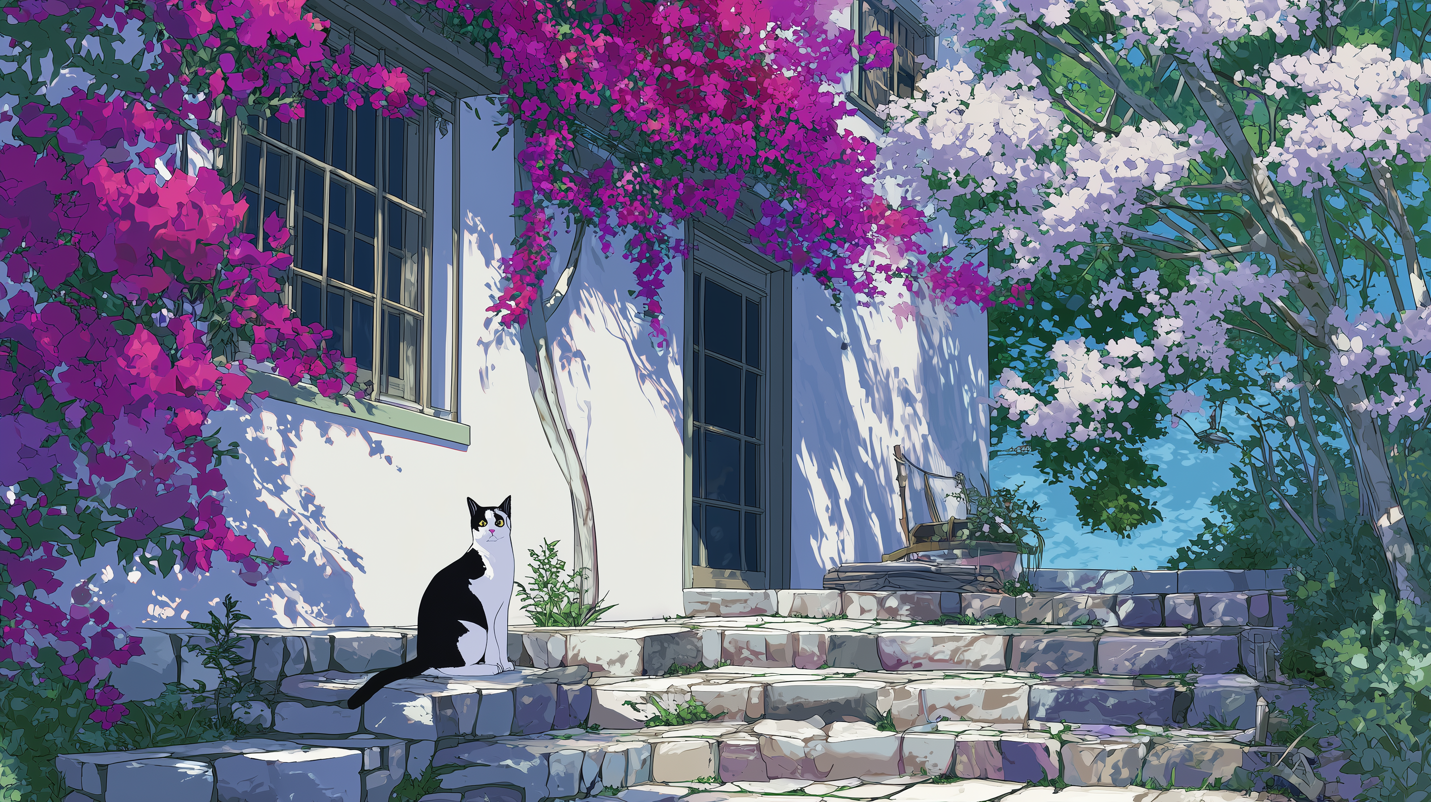 fond d'écran Bougainvillea Huawei téléchargement gratuit