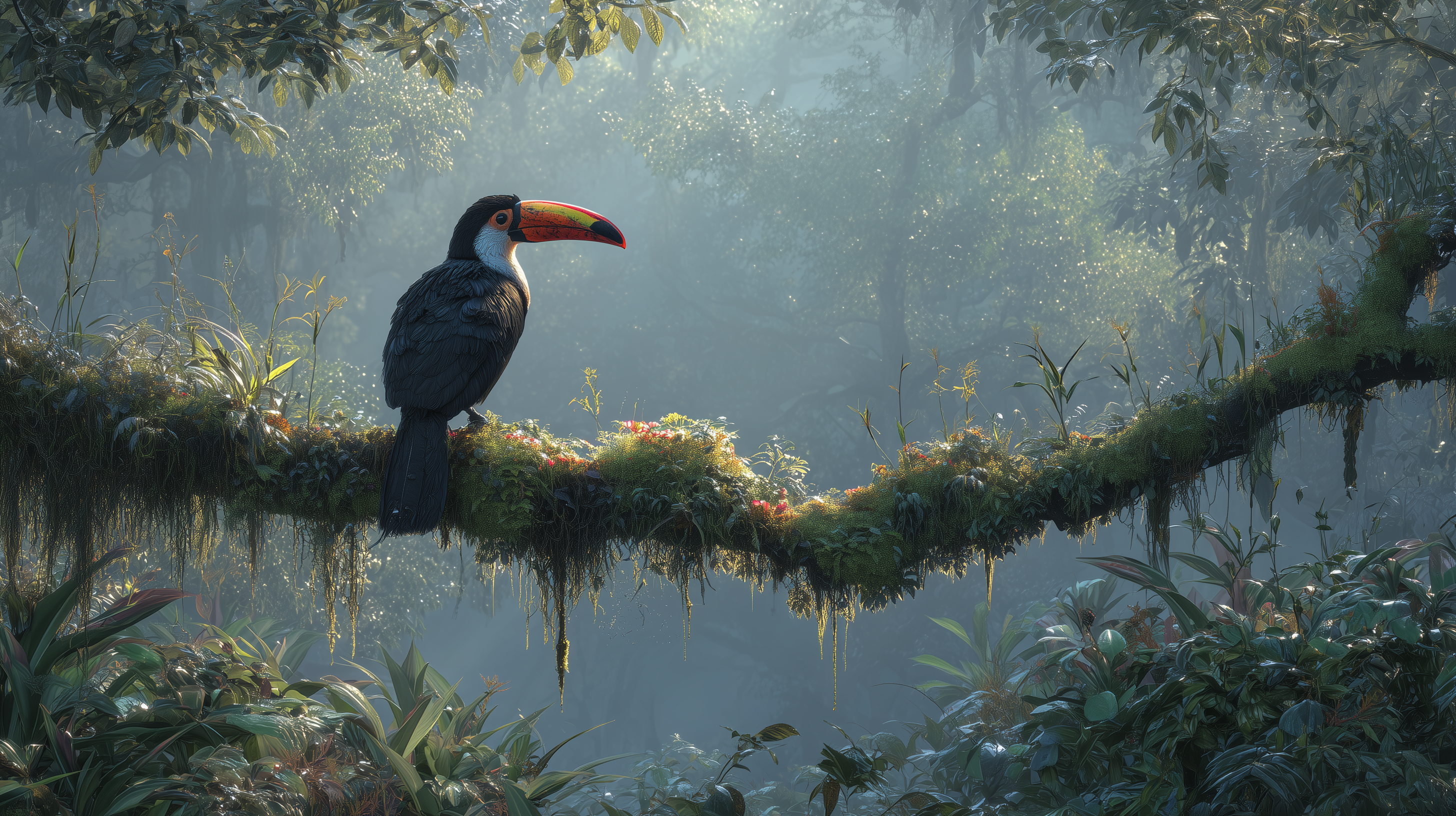 fond d'écran Toucan Acer téléchargement gratuit