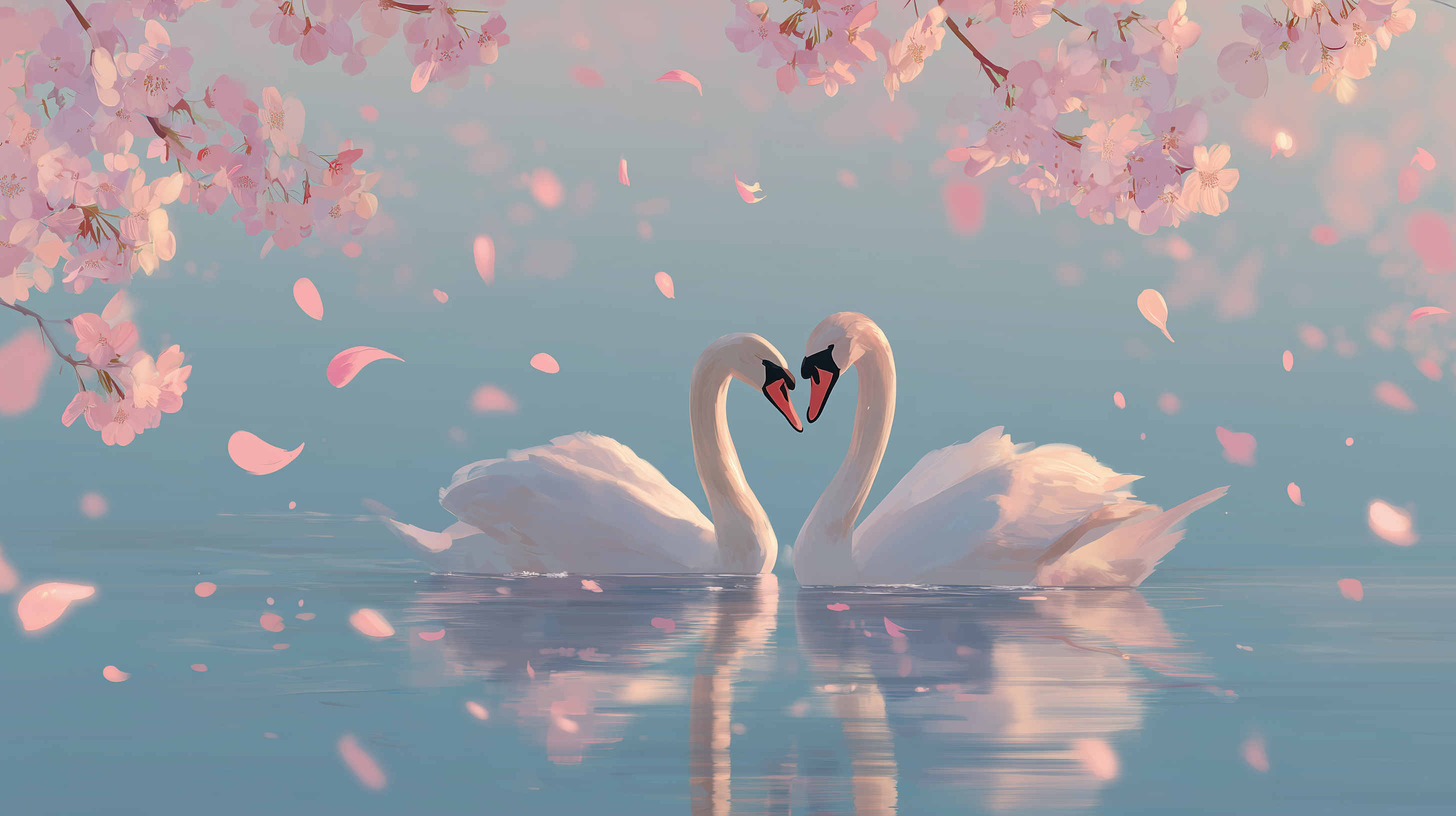 fond d'écran Cygne pc dell téléchargement gratuit