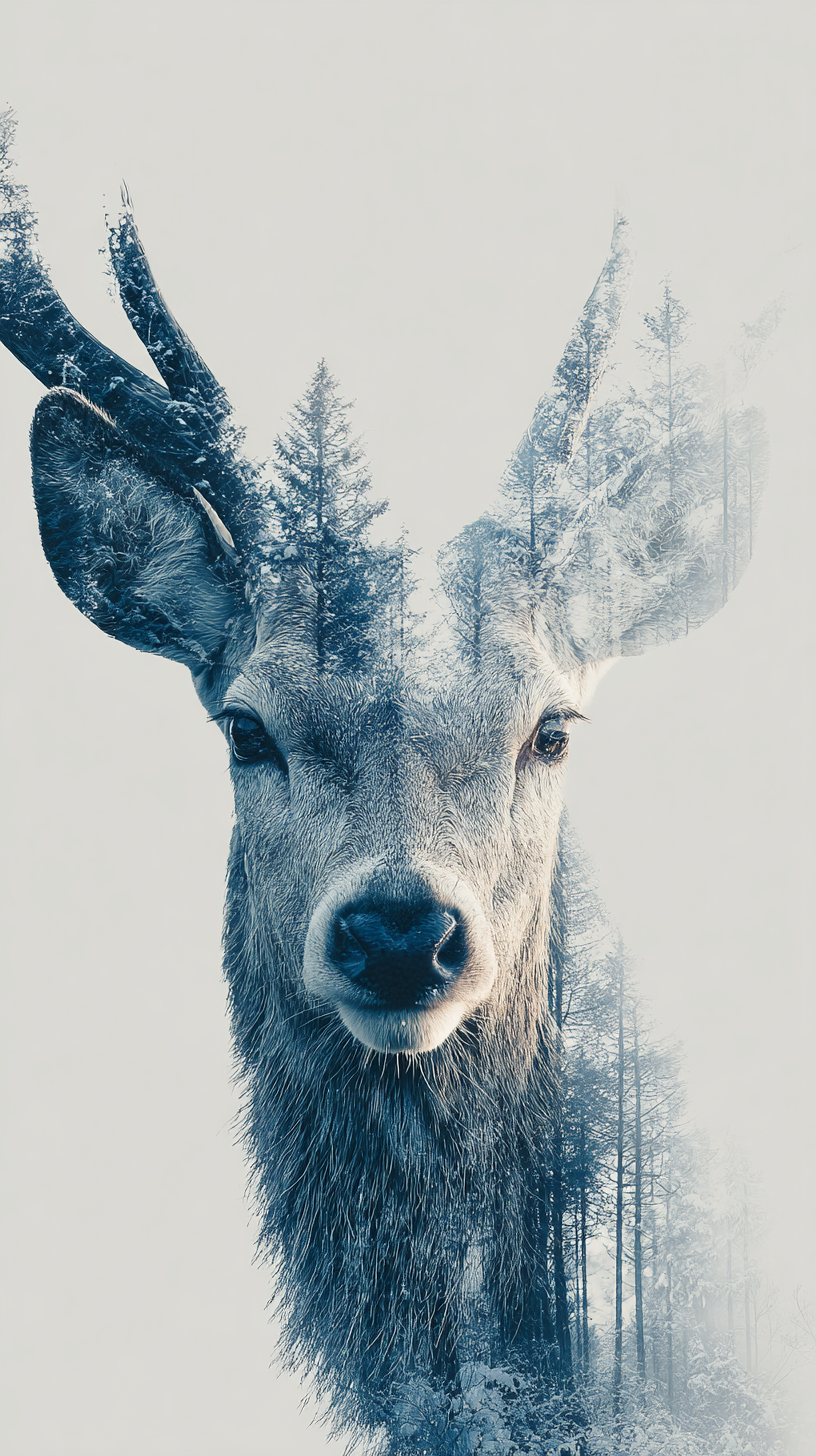 fond d'écran Double exposition téléphone Motorola gratuit