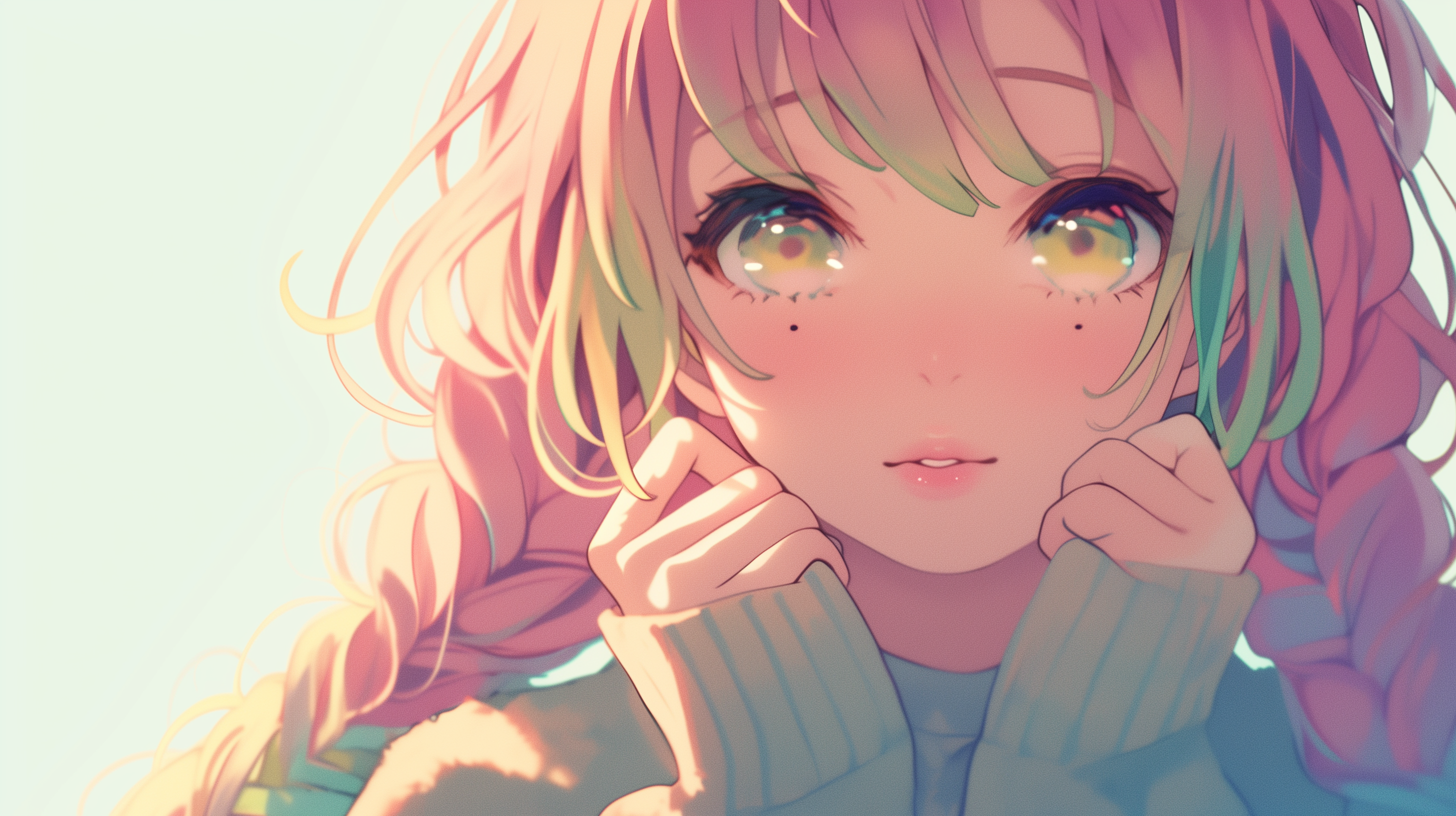 fond d'écran Mitsuri Kanroji pc 2560x1440 téléchargement gratuit