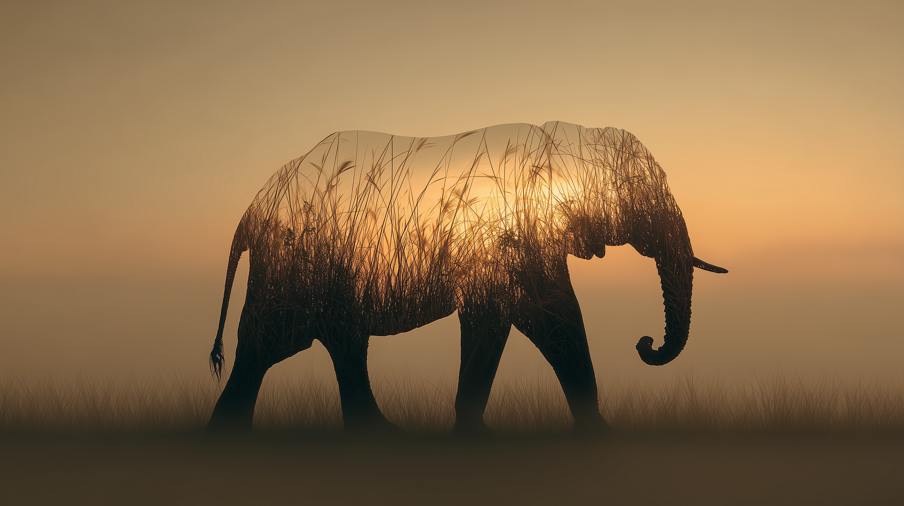 fond d'écran Éléphant MSI téléchargement gratuit