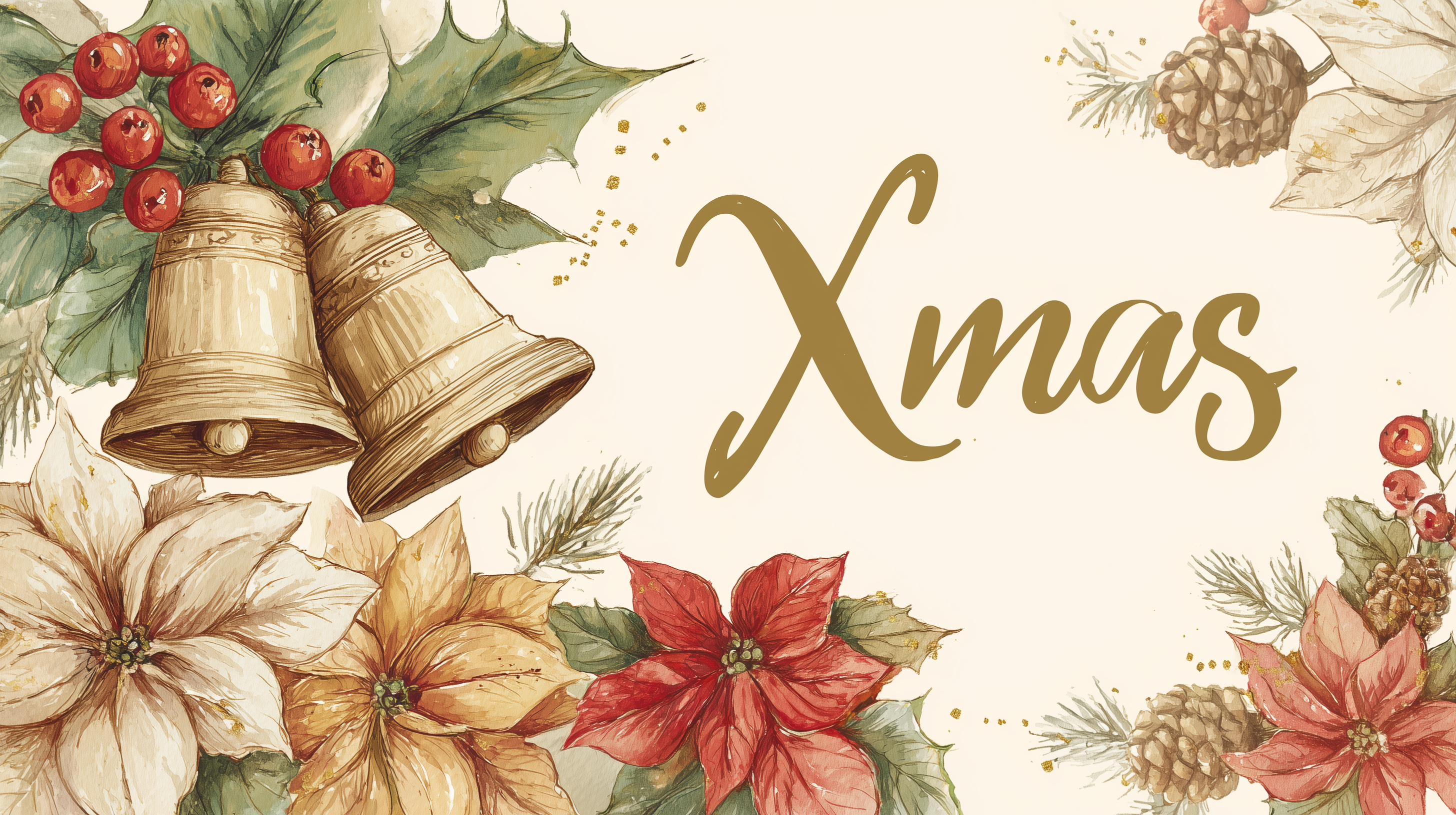 fond d'écran Cloches de Noël mac apple téléchargement gratuit