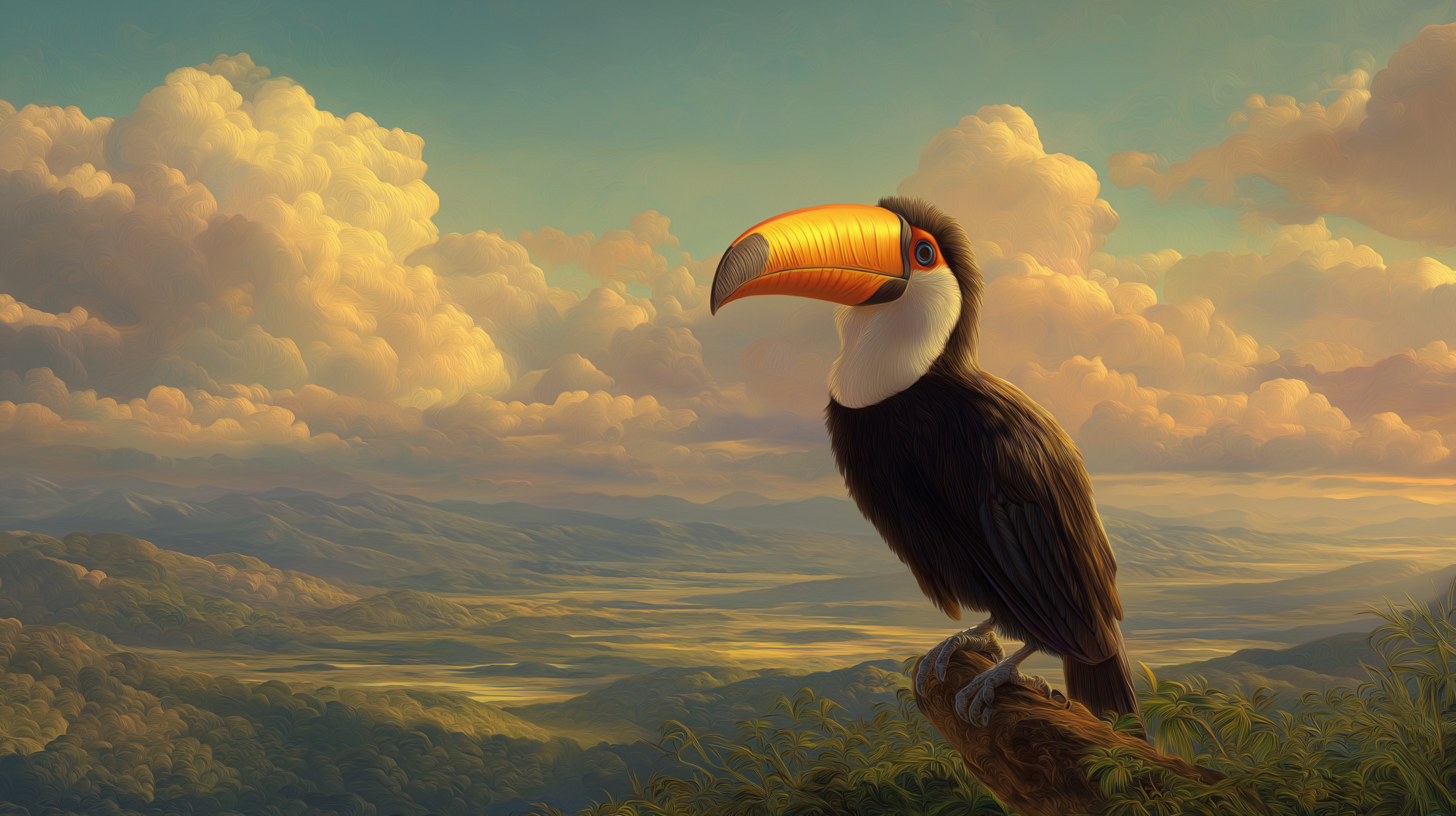 fond d'écran Toucan Acer téléchargement gratuit