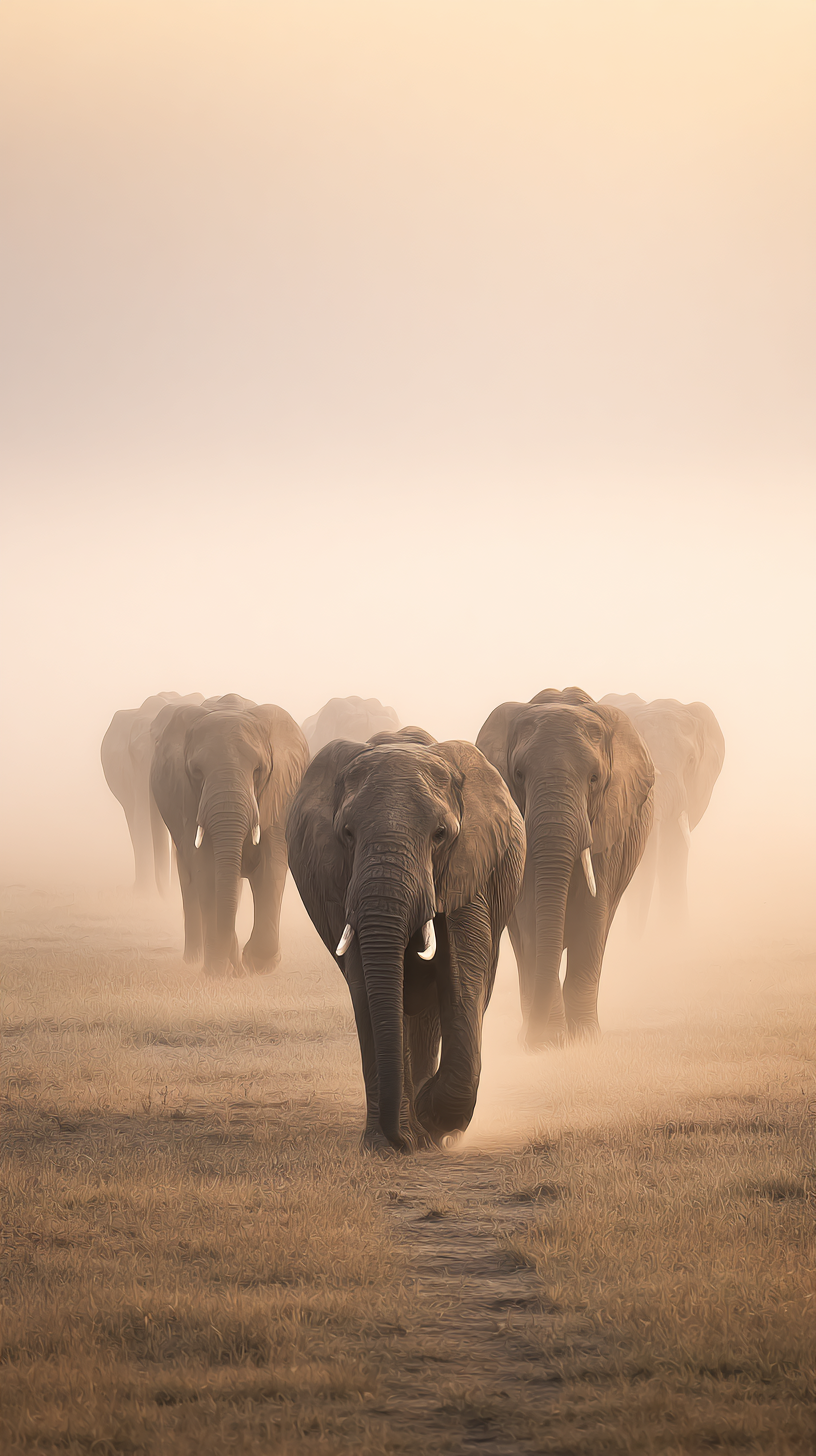 fond d'écran Éléphant téléphone Motorola gratuit