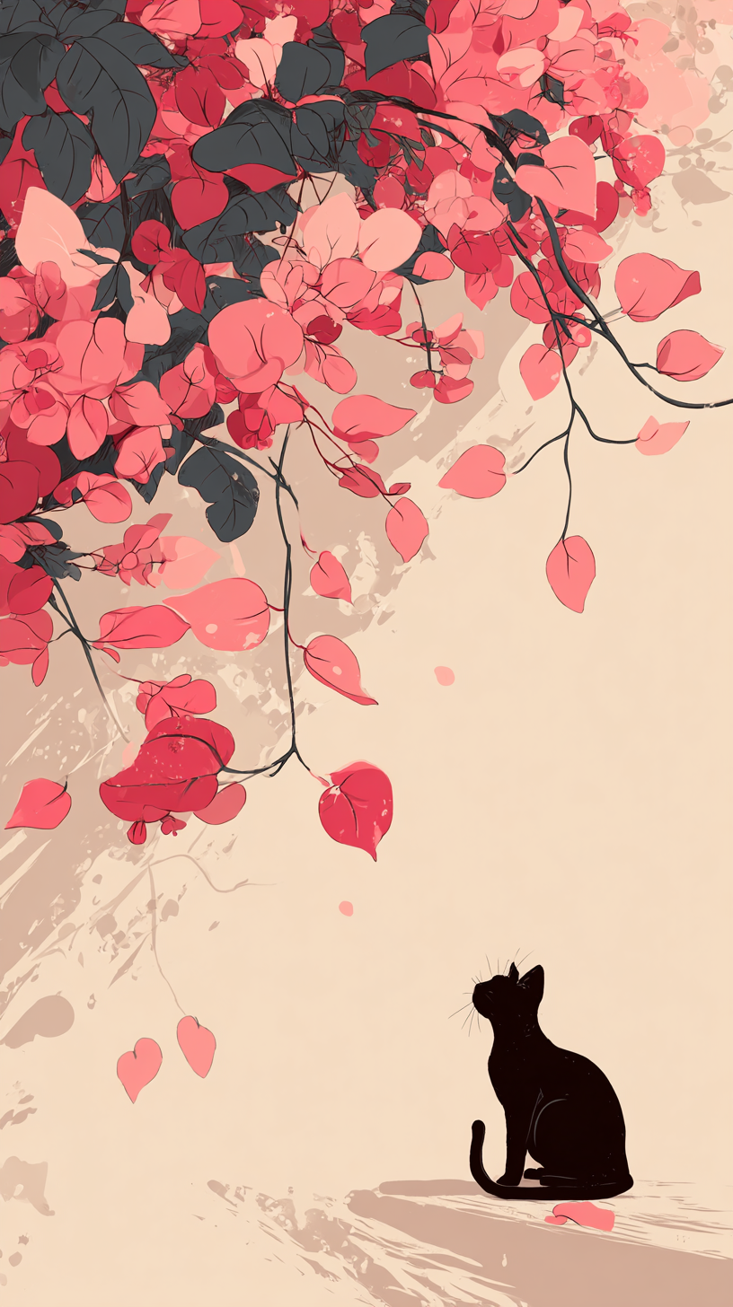 iphone fond d'écran Bougainvillea gratuit