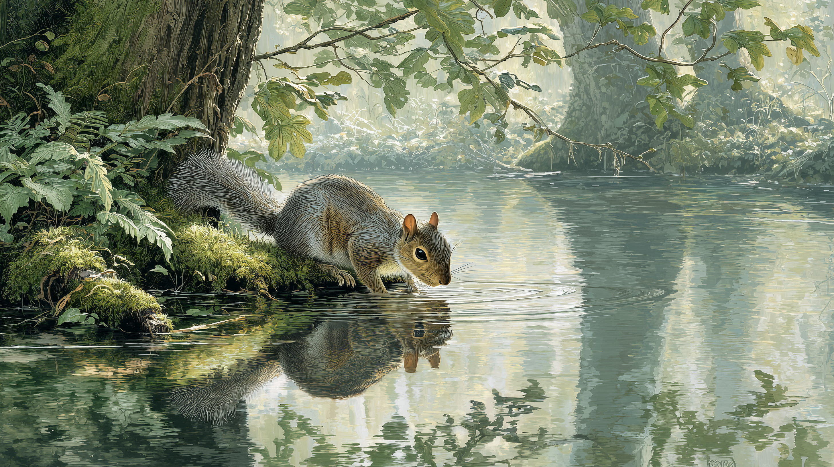 fond d'écran Écureuil 1920x1080 4k téléchargement gratuit