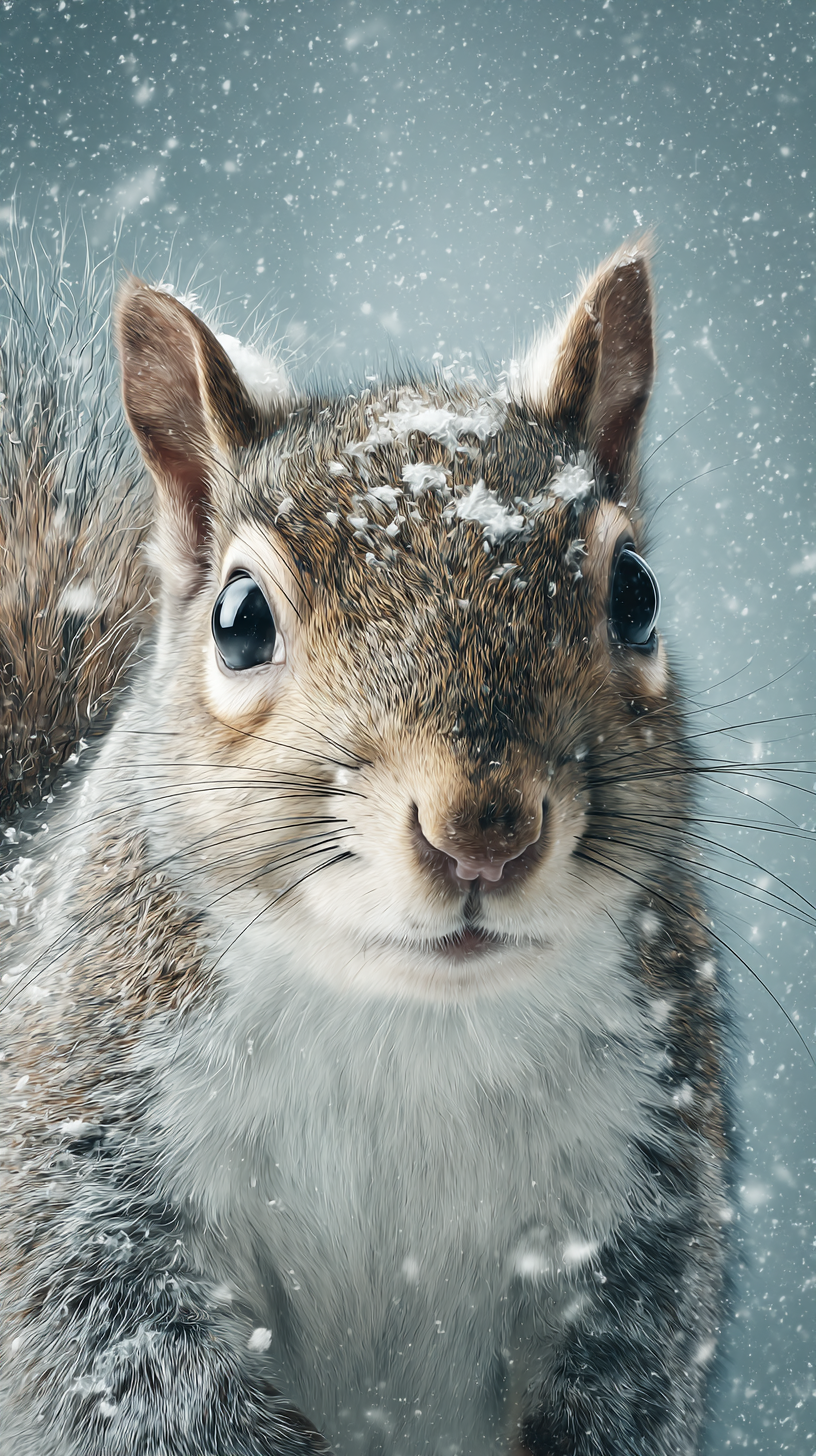 fond d'écran Écureuil iphone 4k gratuit