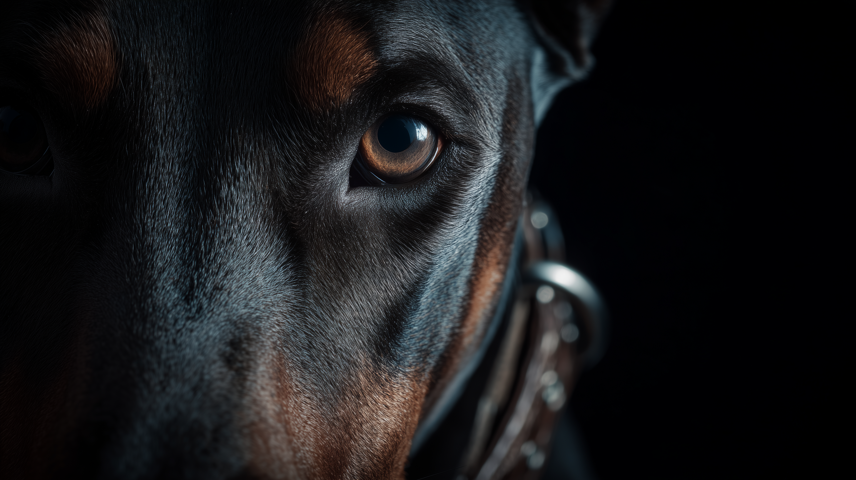 windows 11 fond d'écran Doberman téléchargement gratuit