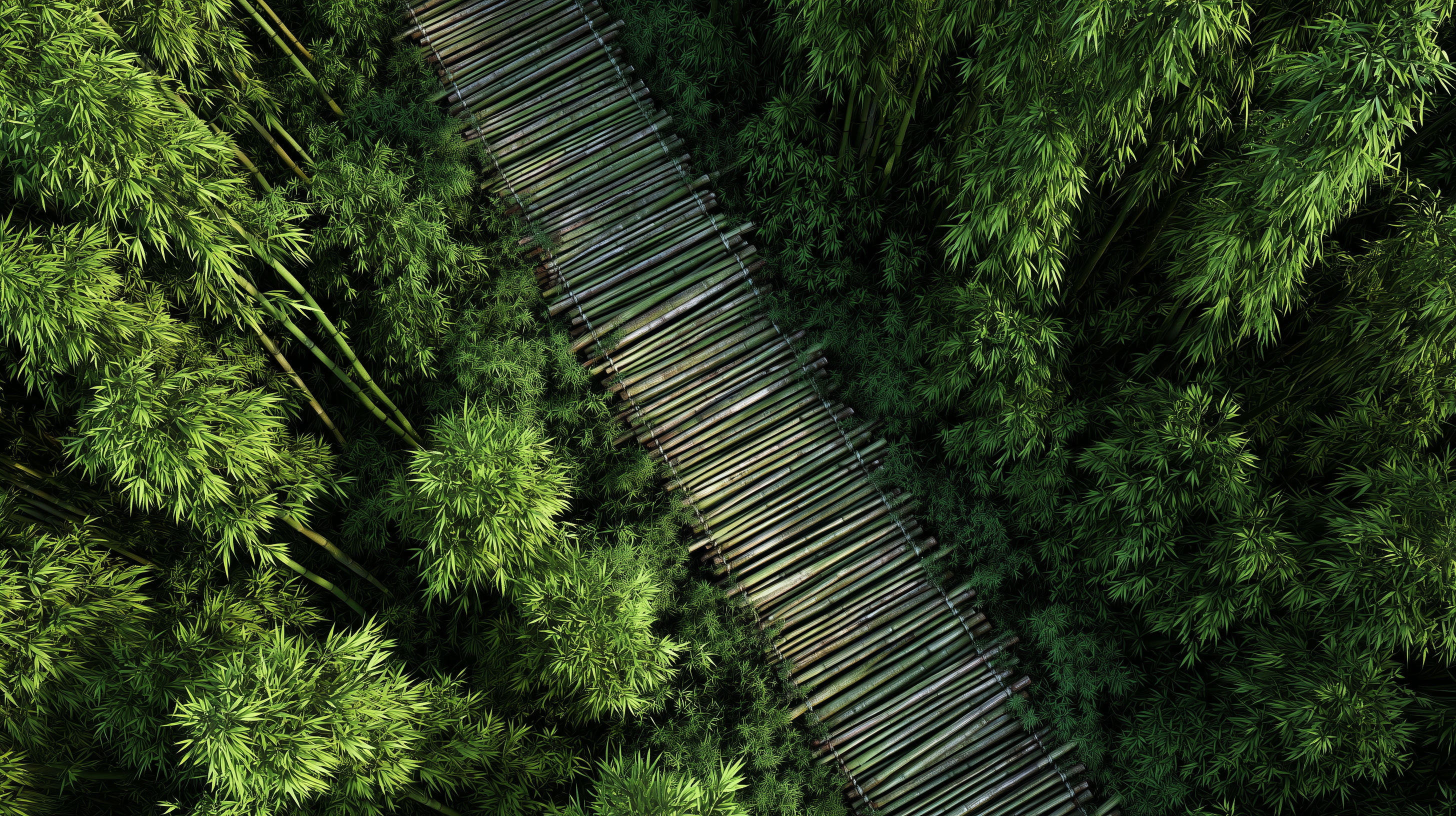 fond d'écran bambou mac 4k téléchargement gratuit