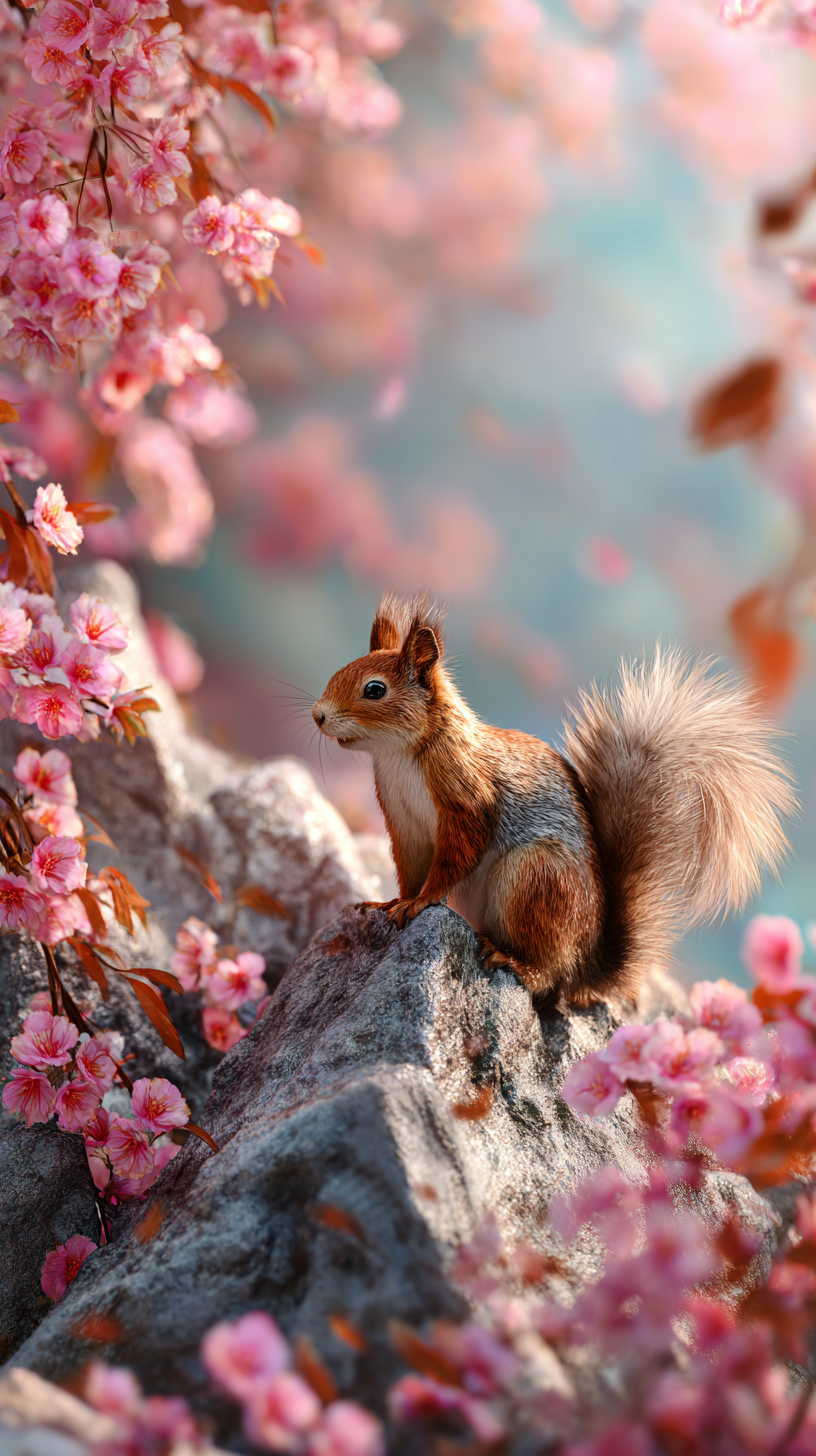 fond d'écran Écureuil iphone 17 gratuit