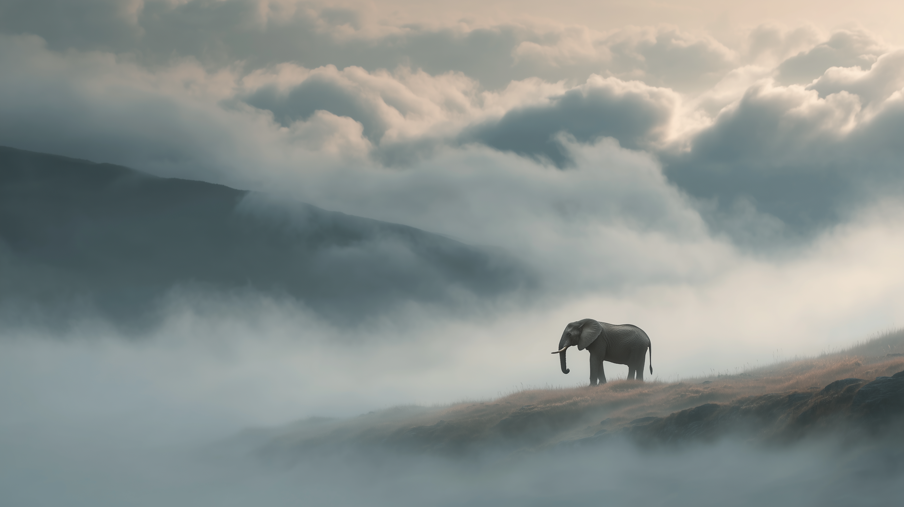 fond d'écran Éléphant 5120x2880 téléchargement gratuit