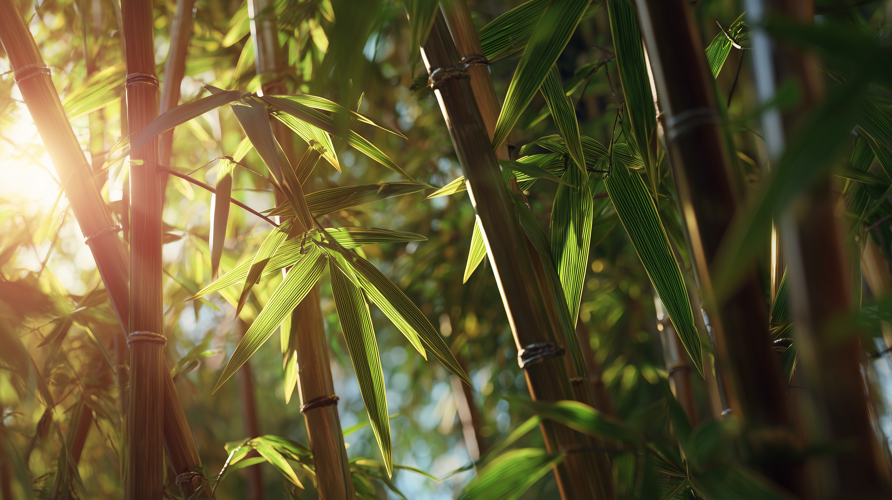 fond d'écran bambou pc 1440p téléchargement gratuit