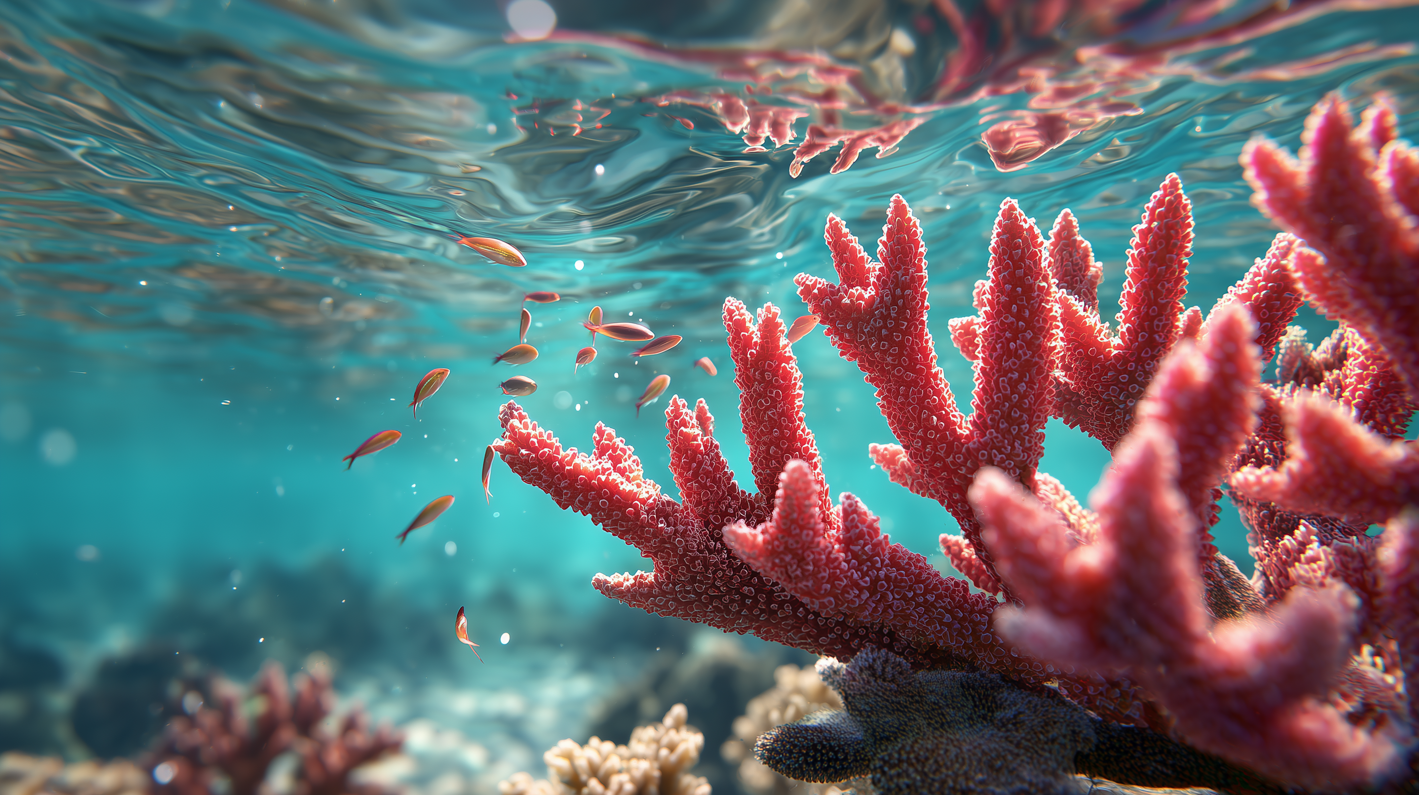 fond d'écran recif corail pc mac téléchargement gratuit