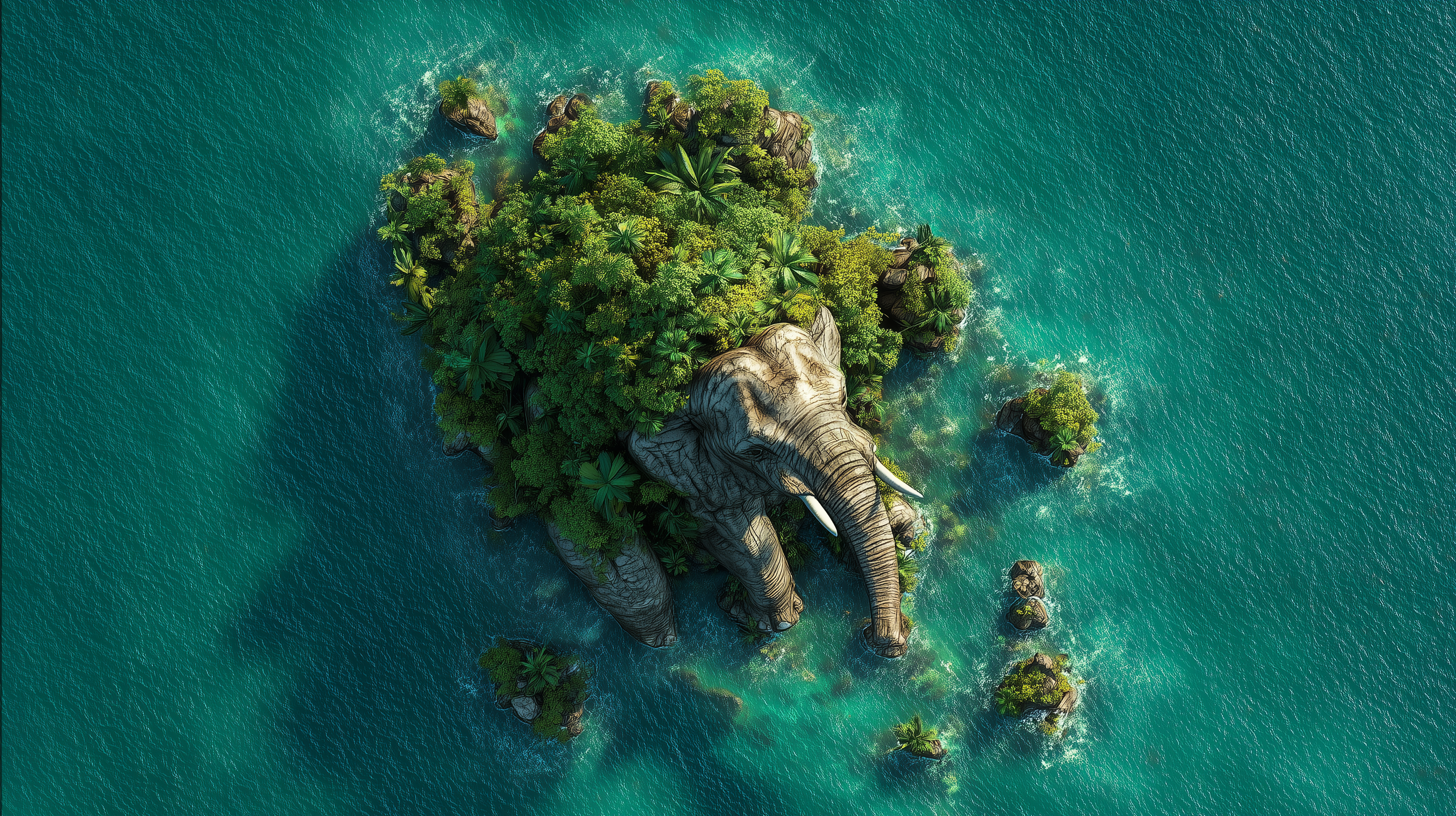 fond d'écran Éléphant mac book téléchargement gratuit