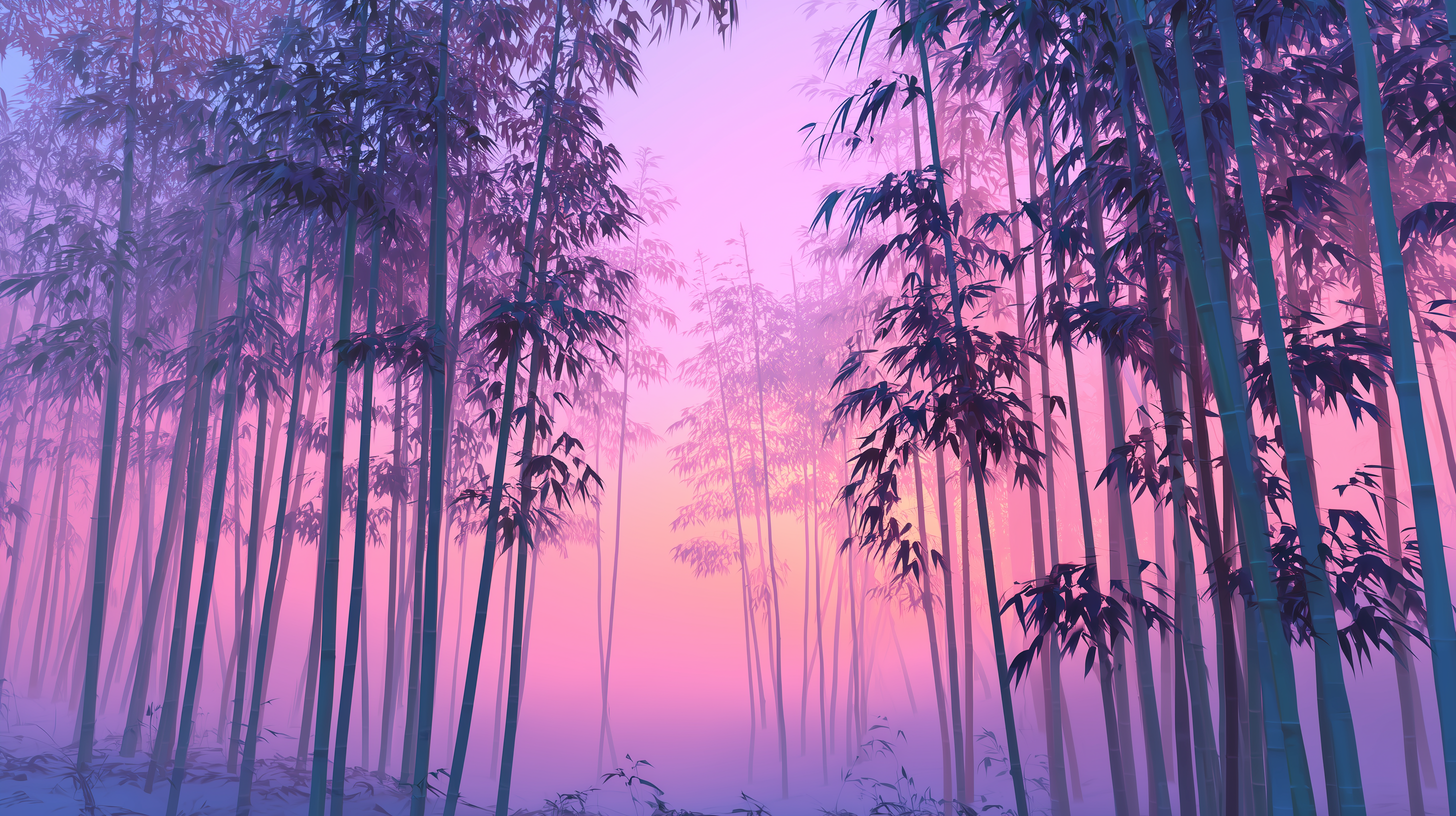 fond d'écran bambou 1440p téléchargement gratuit