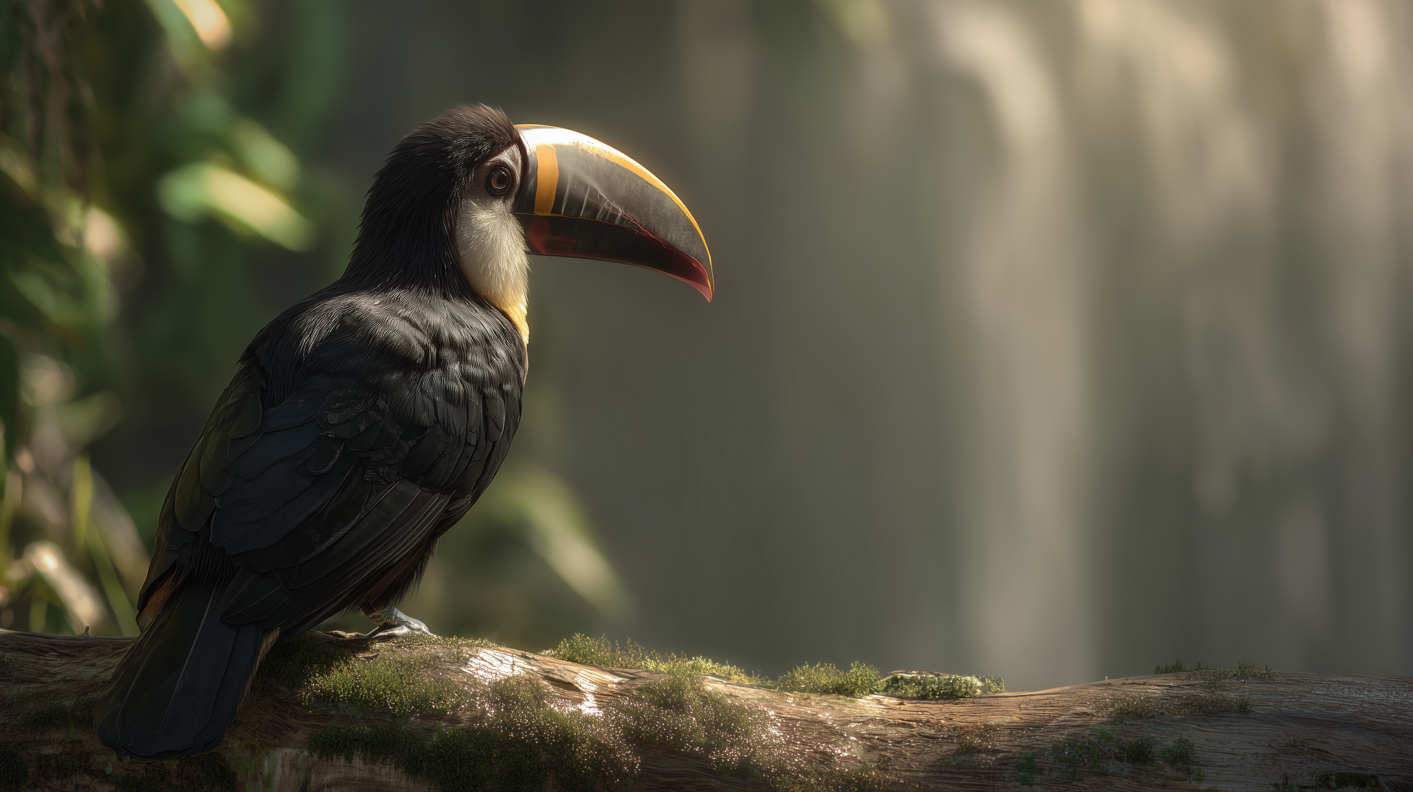 fond d'écran Toucan hd 1366x768 téléchargement gratuit