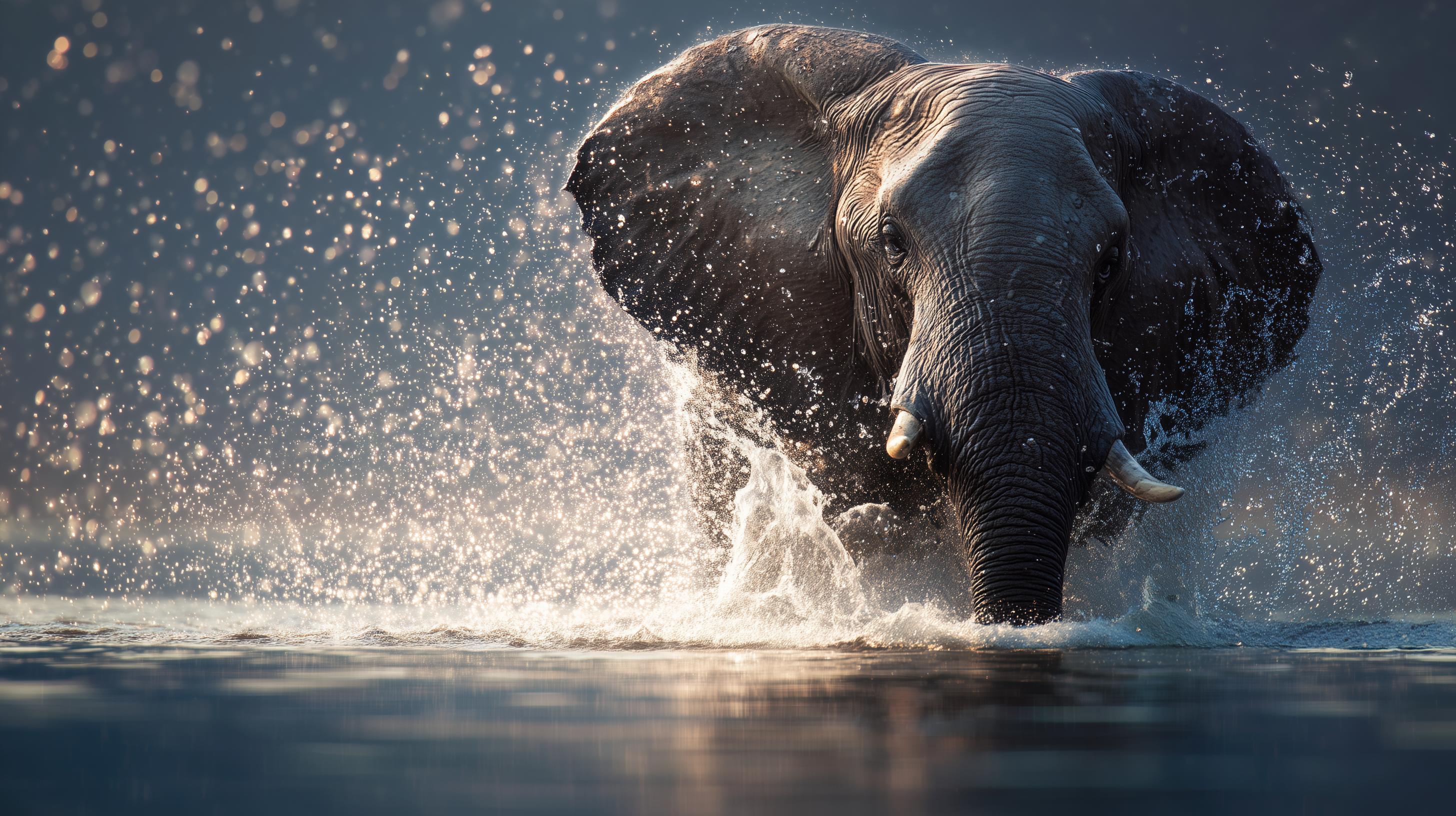 dell fond d'écran Éléphant téléchargement gratuit