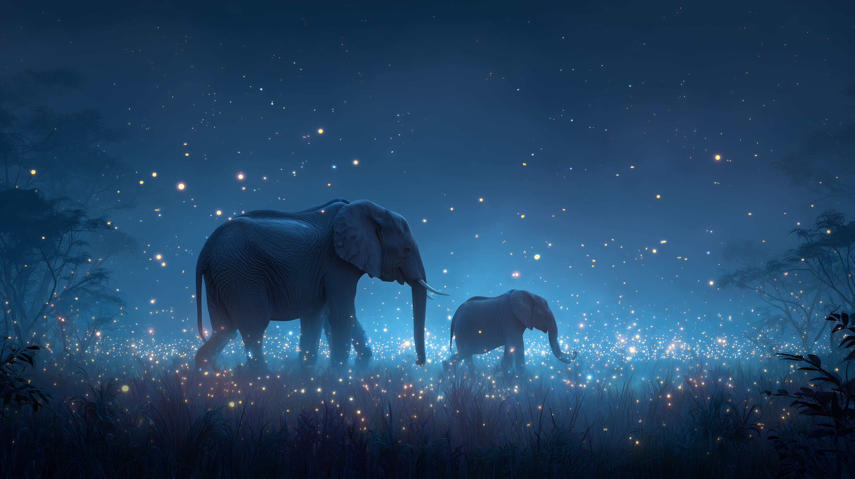 fond d'écran Éléphant pour mac téléchargement gratuit