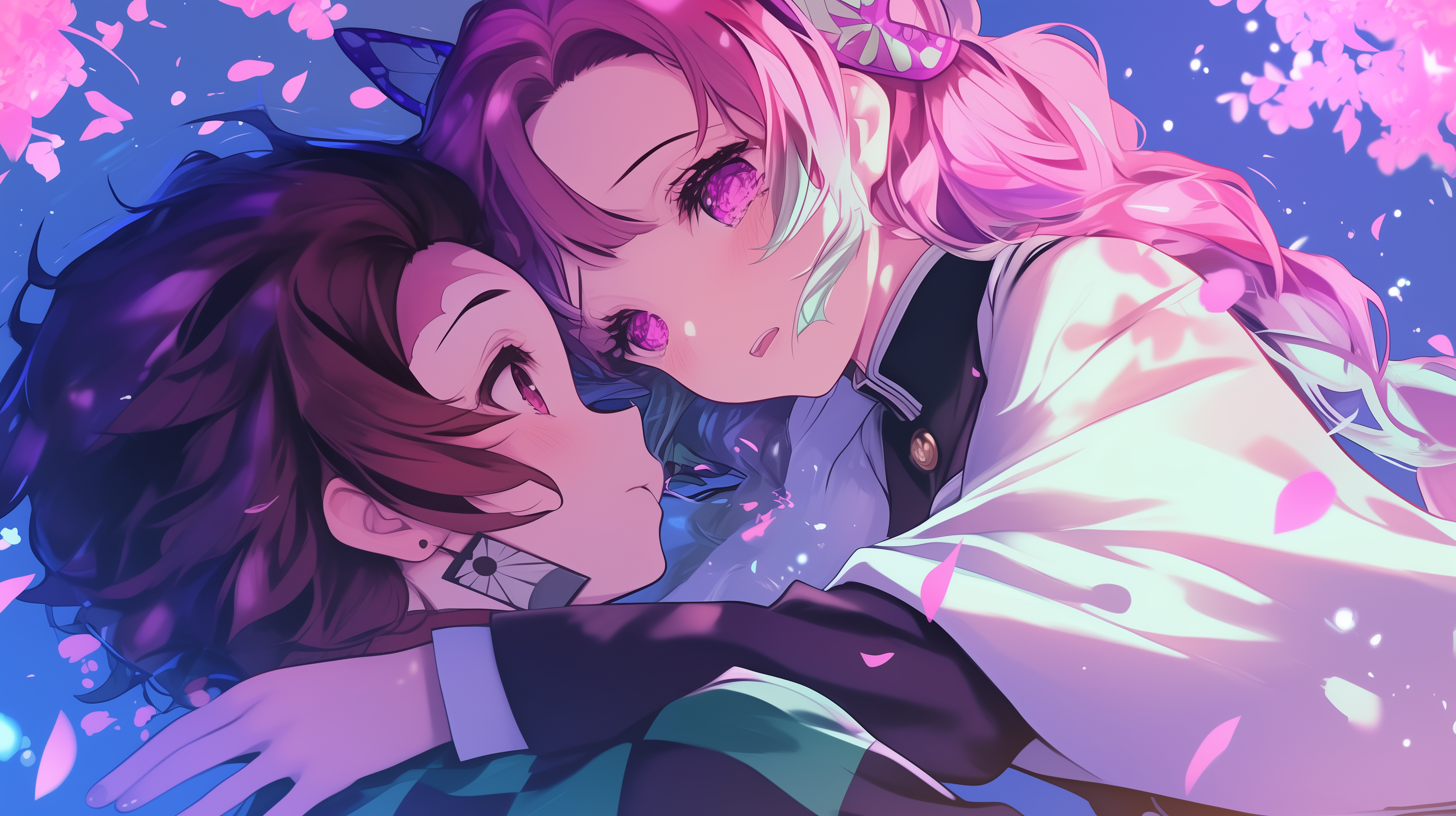 fond d'écran Mitsuri Kanroji 16:9 téléchargement gratuit