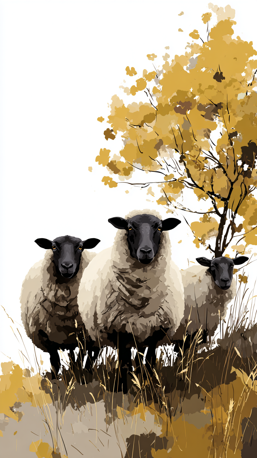 fond d'écran Mouton iphone x télécharger gratuit