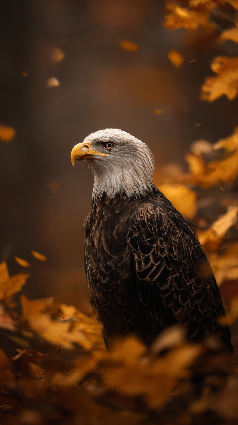 fond d'écran Pygargue à tête blanche iphone 16 plus gratuit