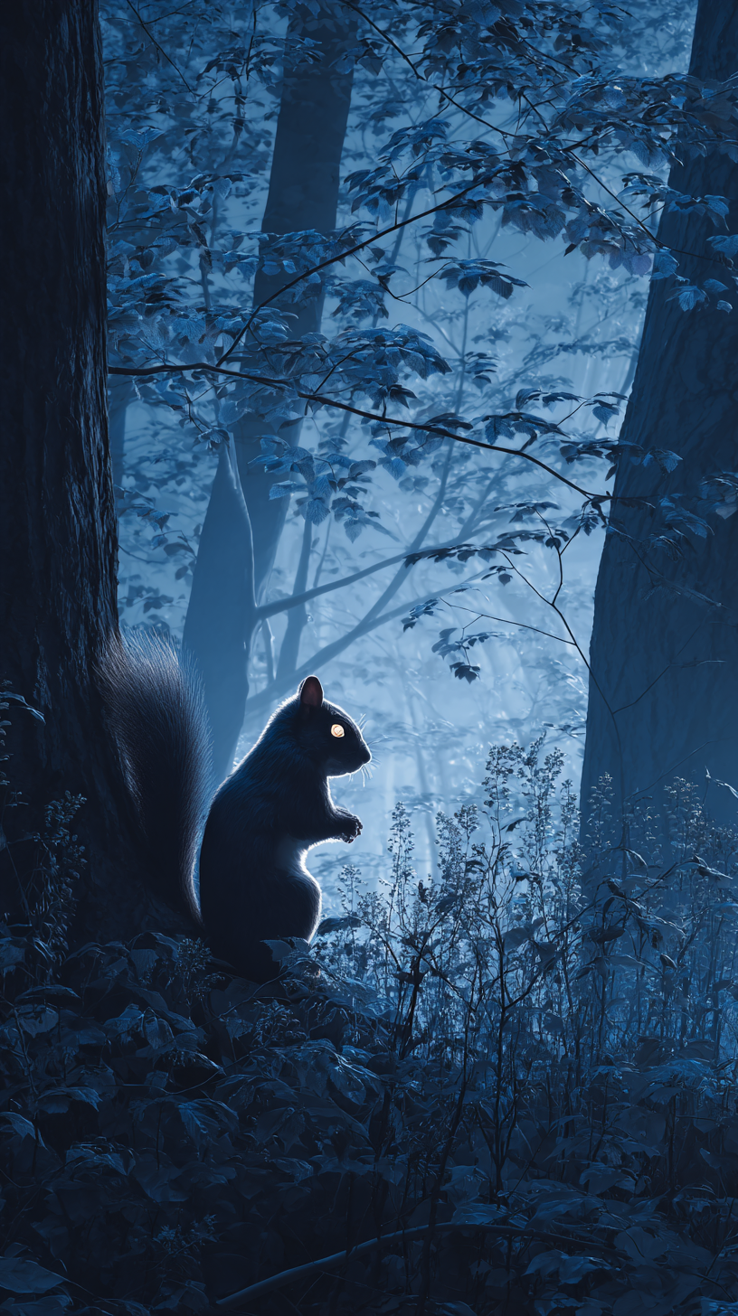 iphone fond d'écran Écureuil télécharger gratuit