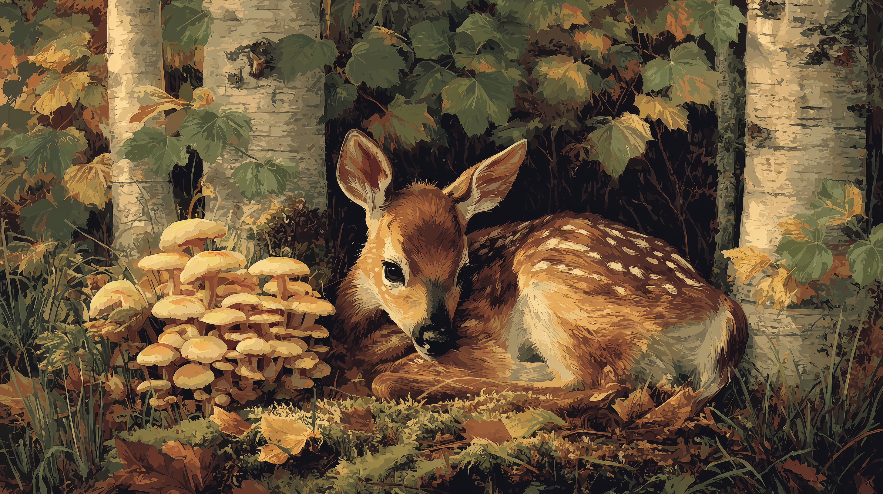 fond d'écran Champignon pc ultra hd 3840x2160 téléchargement gratuit