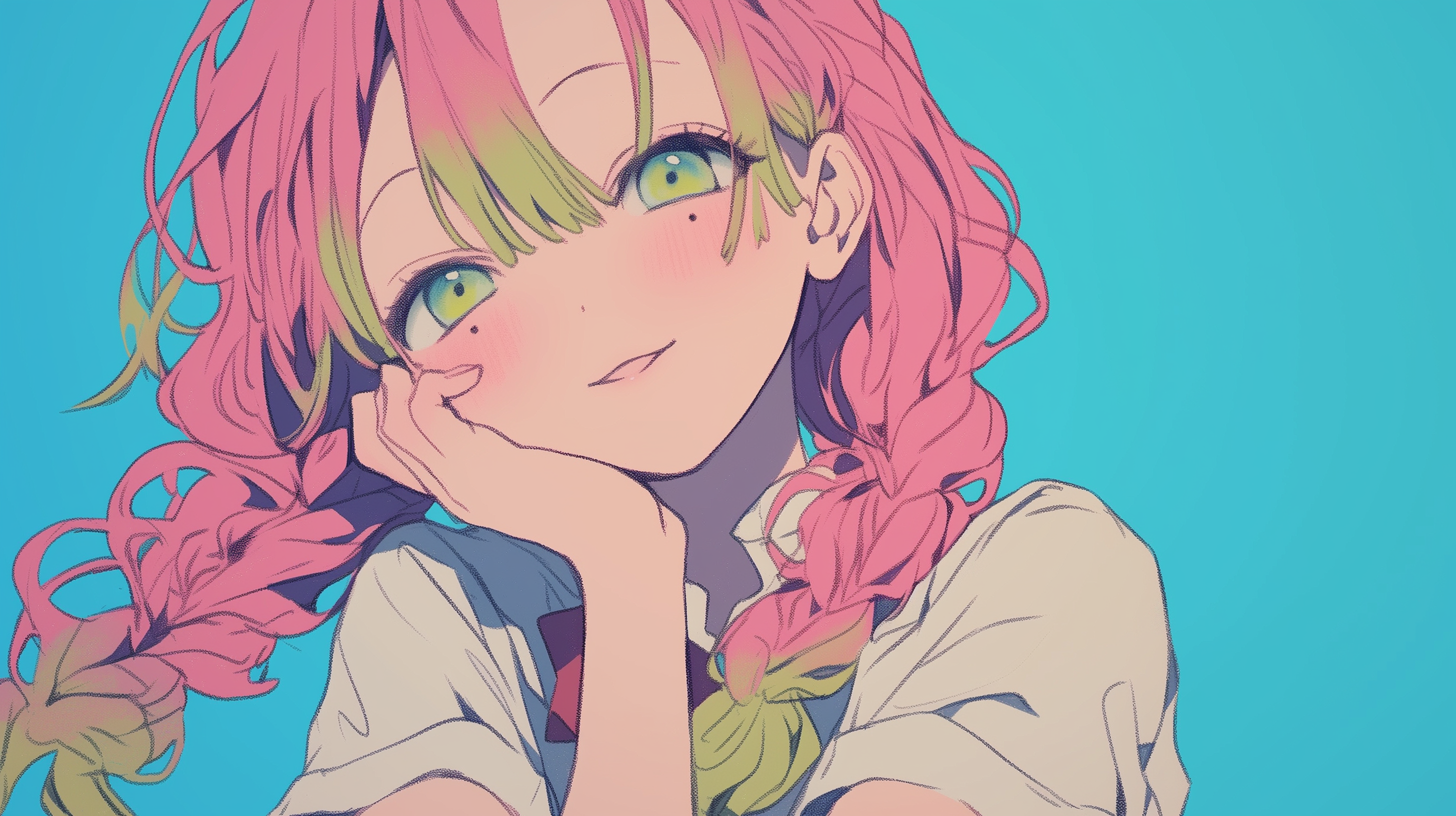 fond d'écran Mitsuri Kanroji dell 4k téléchargement gratuit