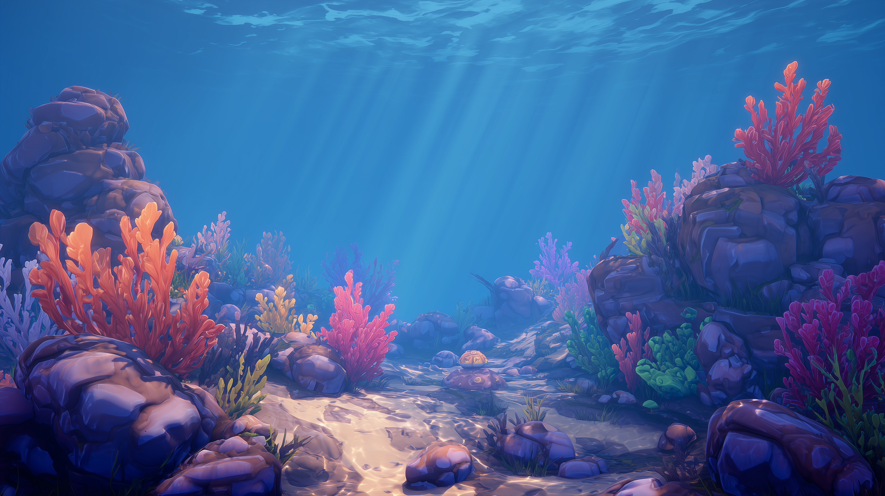 fond d'écran recif corail mac 4k téléchargement gratuit