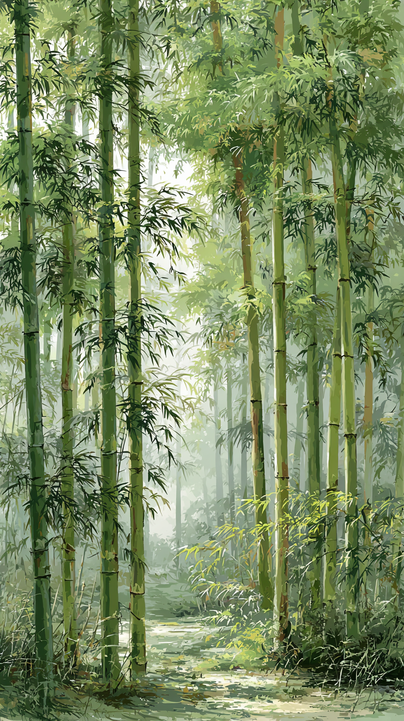 fond d'écran bambou iphone x télécharger gratuit