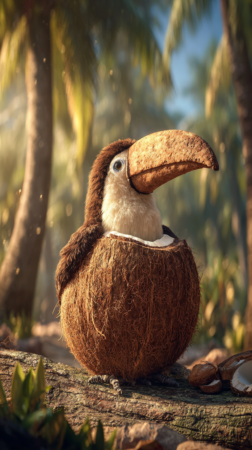 fond d'écran Toucan iphone 8 télécharger gratuit