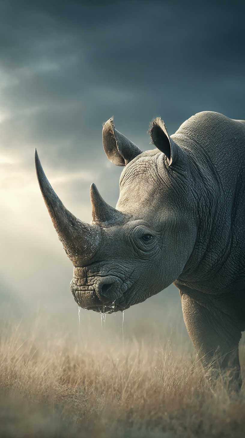 fond d'écran Rhinoceros iphone 17 gratuit