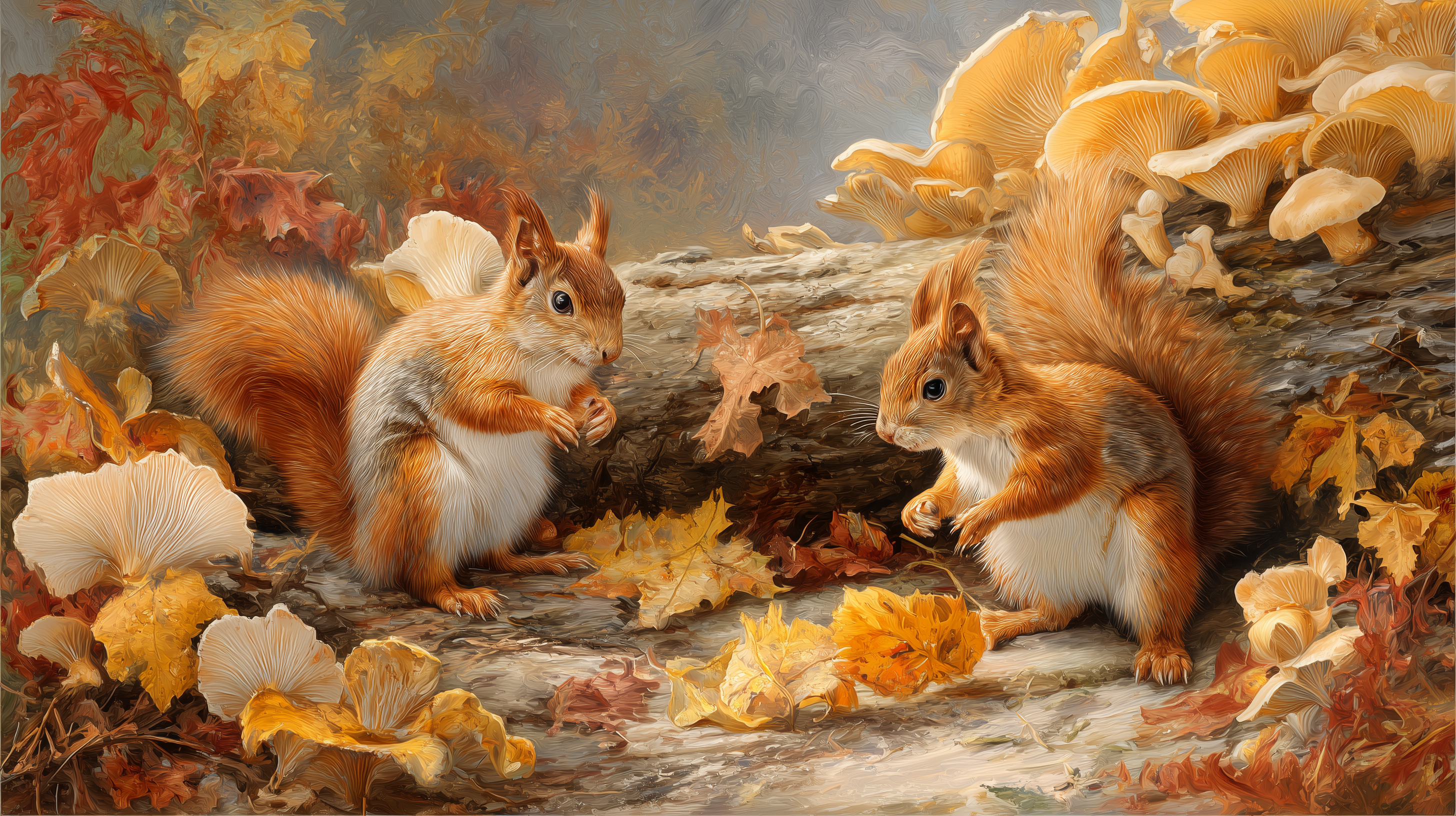 fond d'écran Champignon Huawei téléchargement gratuit