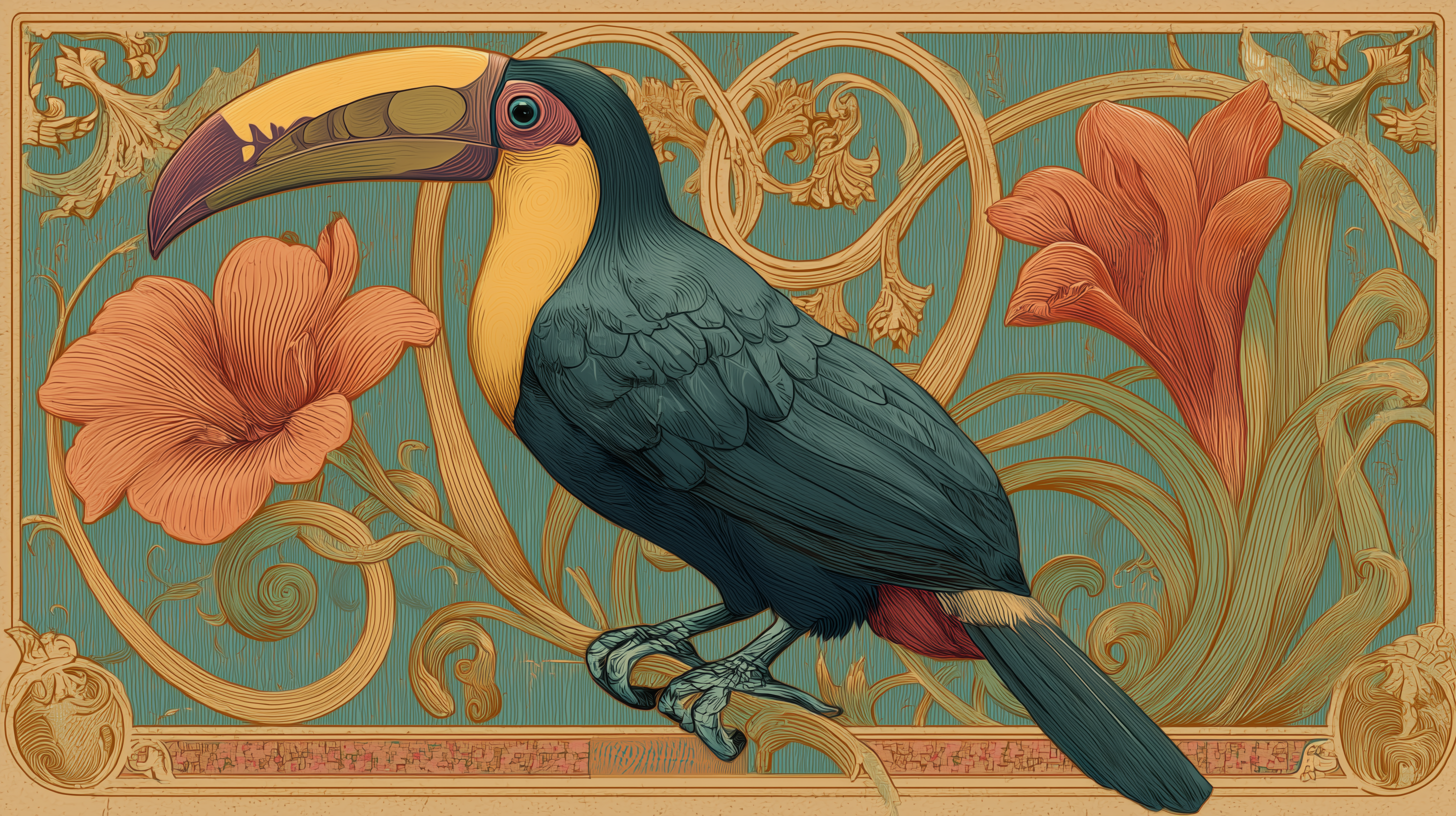 fond d'écran Toucan 4k pour pc téléchargement gratuit