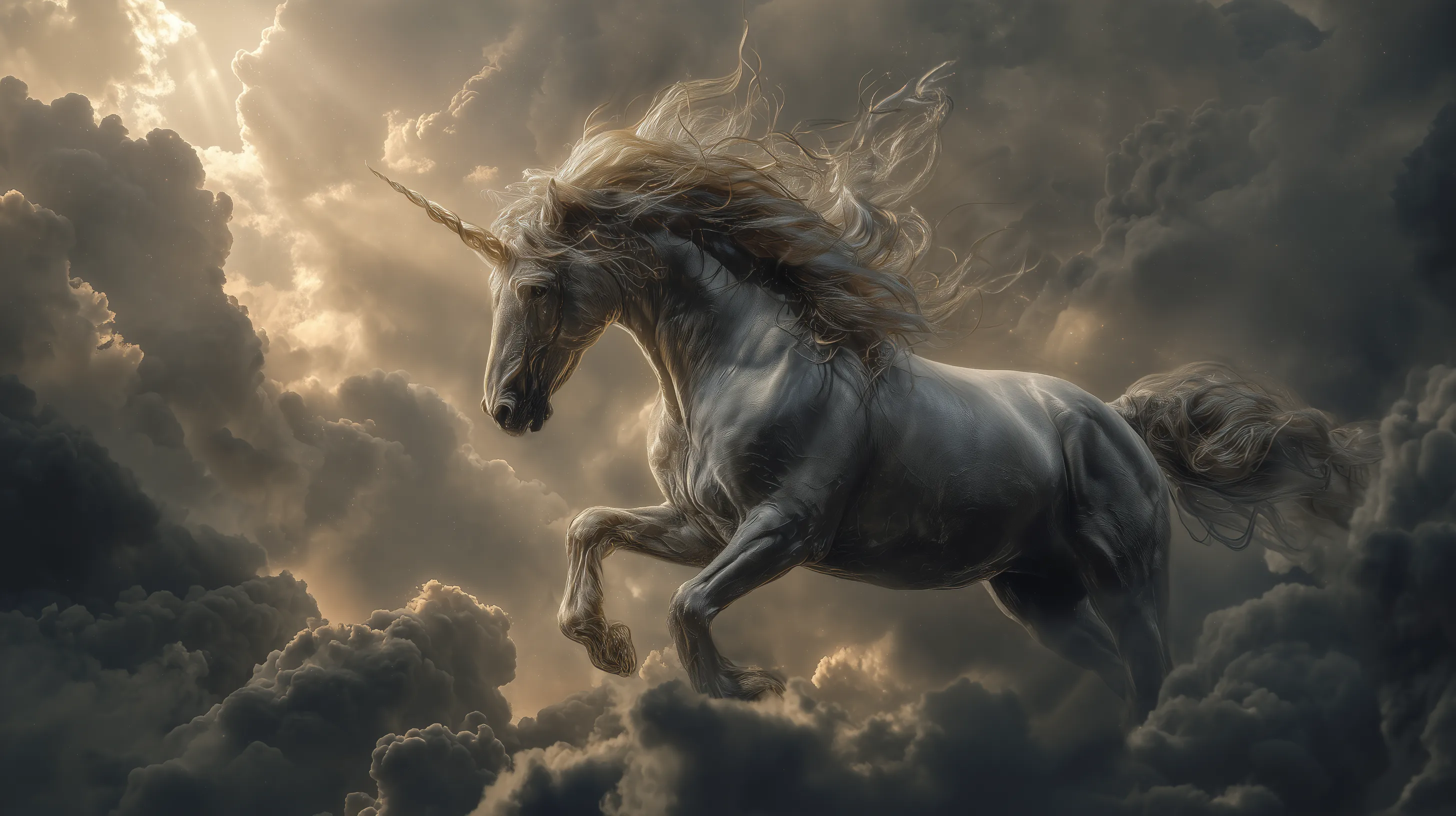 fond d'écran Licorne updated pc 4k ultra hd téléchargement gratuit