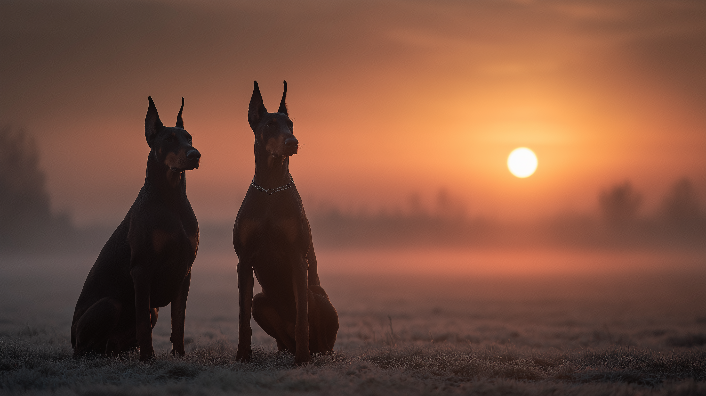 fond d'écran Doberman windows 10 1920x1080 téléchargement gratuit