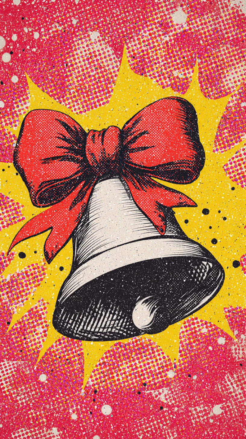 fond d'écran Cloches de Noël téléphone samsung gratuit android