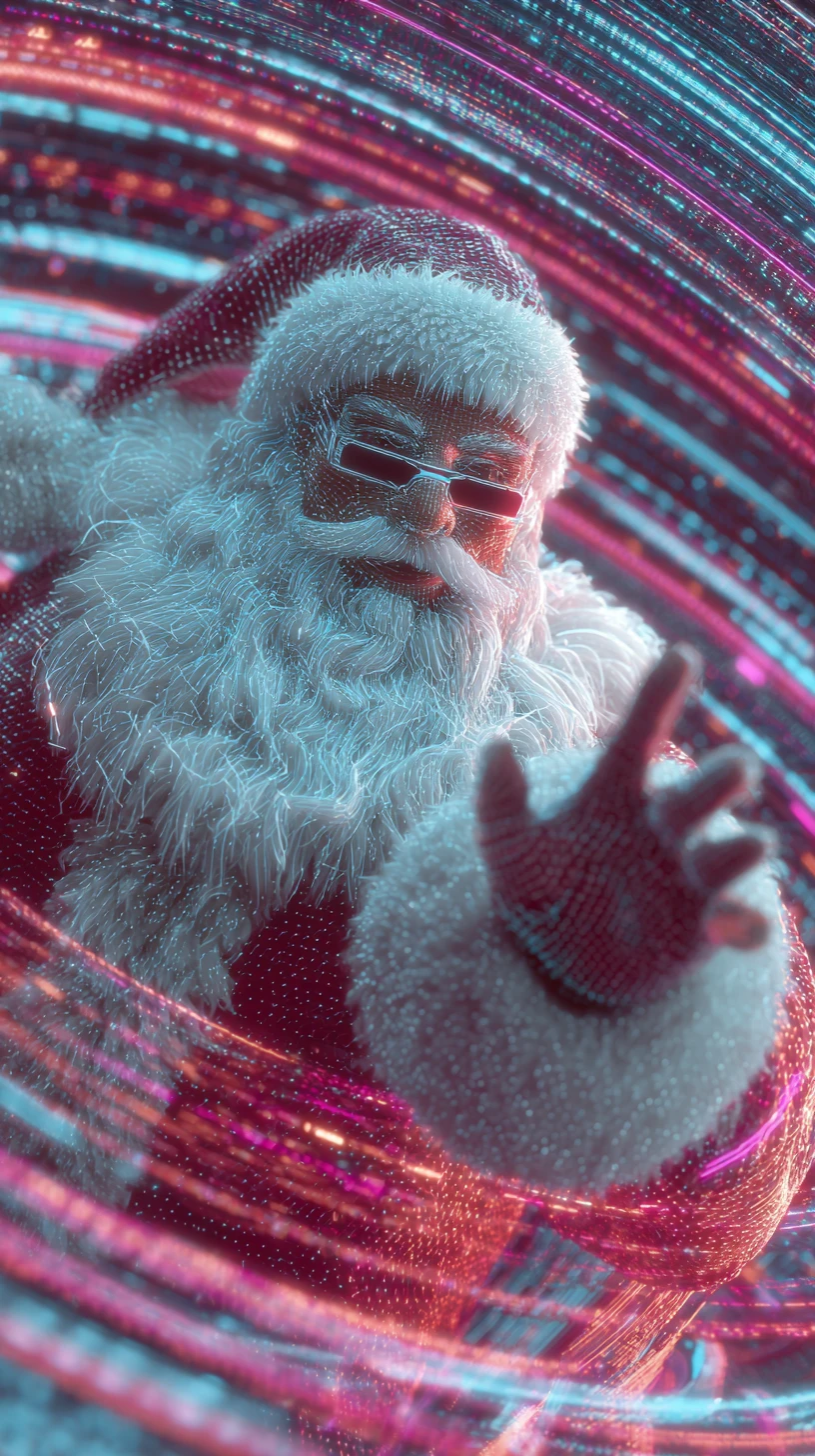 fond d'écran Père Noël updated iphone 8 télécharger gratuit